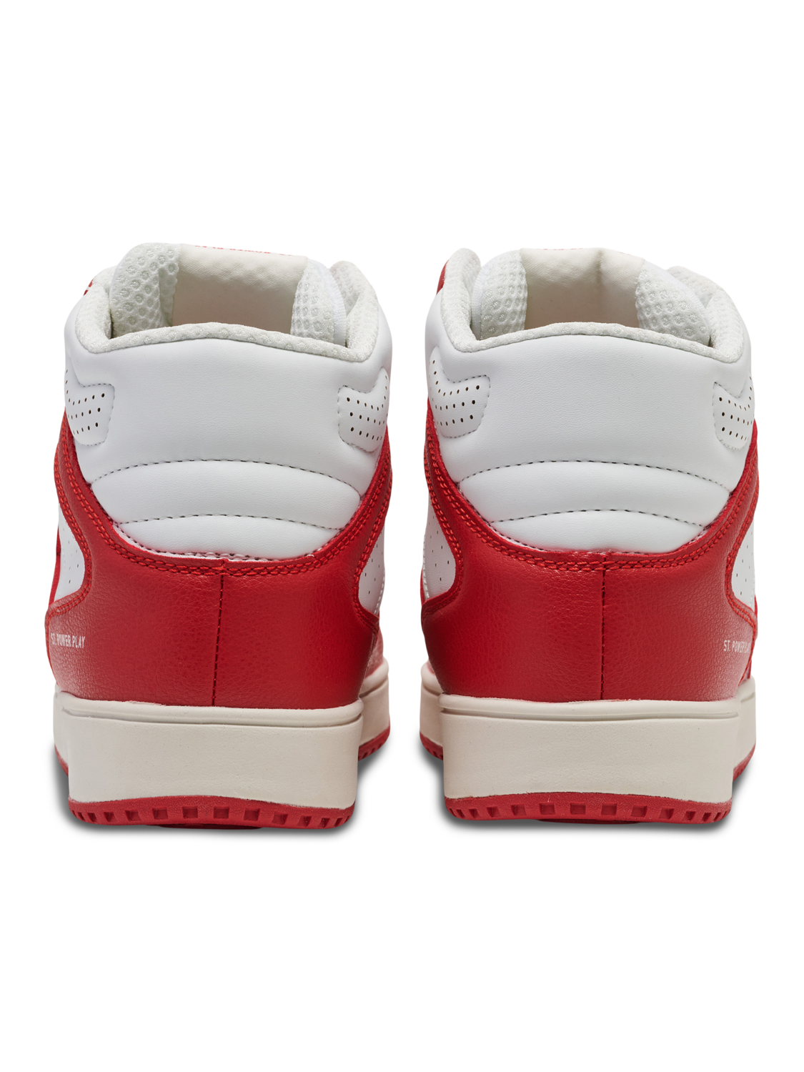 ST. POWER PLAY MID RT, WHITE/RED, packshot