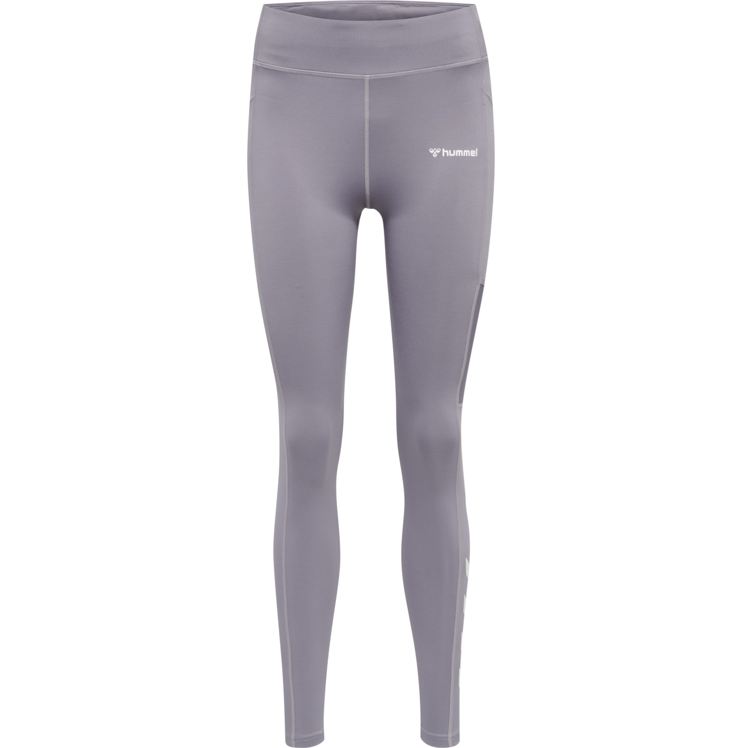 hmlMT CHIPO MID WAIST TIGHTS, MINIMAL GRAY, packshot