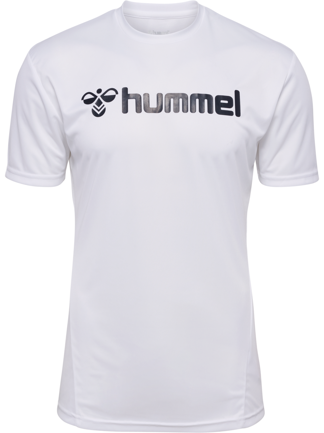 hmlLOGO JERSEY S/S, WHITE, packshot