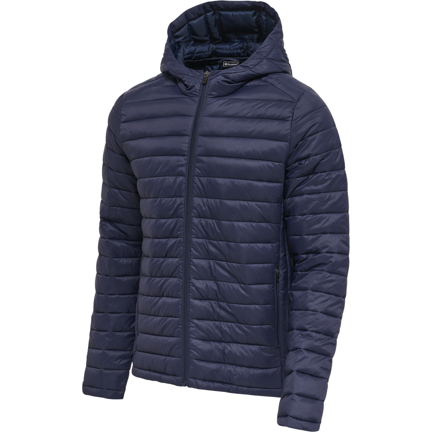 hmlRED QUILTED HOOD JACKET, MARINE, packshot