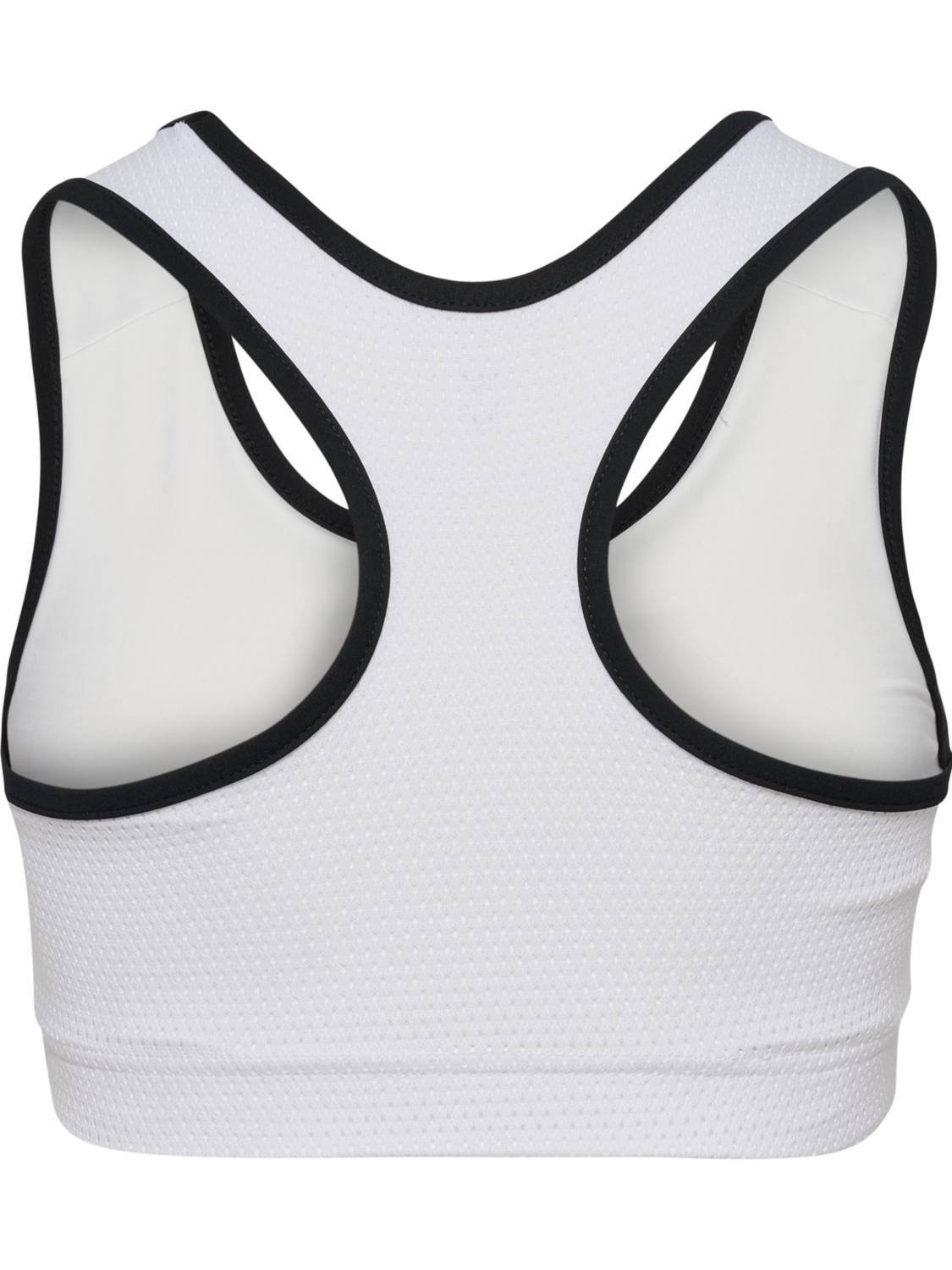 hmlPULSE MESH W TOP, WHITE/BLACK, packshot