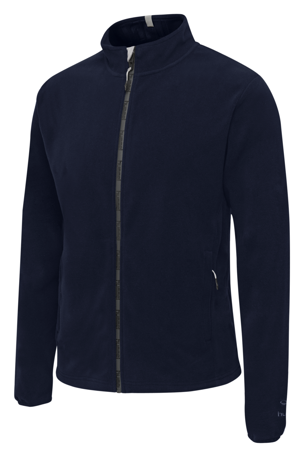 hmlNORTH FULL ZIP FLEECE JACKET, MARINE, packshot