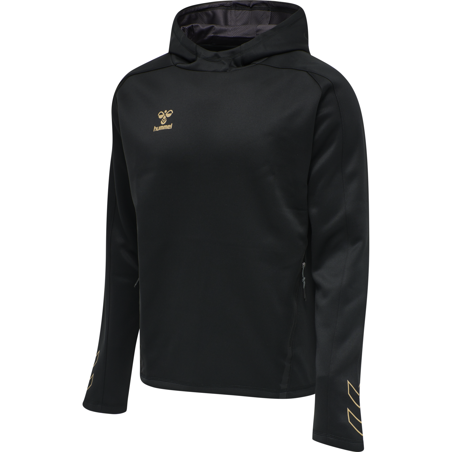 hmlCIMA XK HOODIE, BLACK, packshot