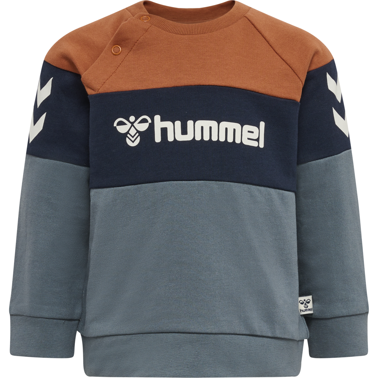 hmlSAMSON SWEATSHIRT, STORMY WEATHER , packshot