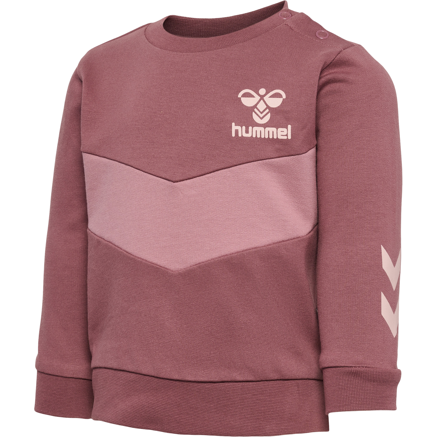 hmlNEEL SWEATSHIRT, ROSE BROWN, packshot