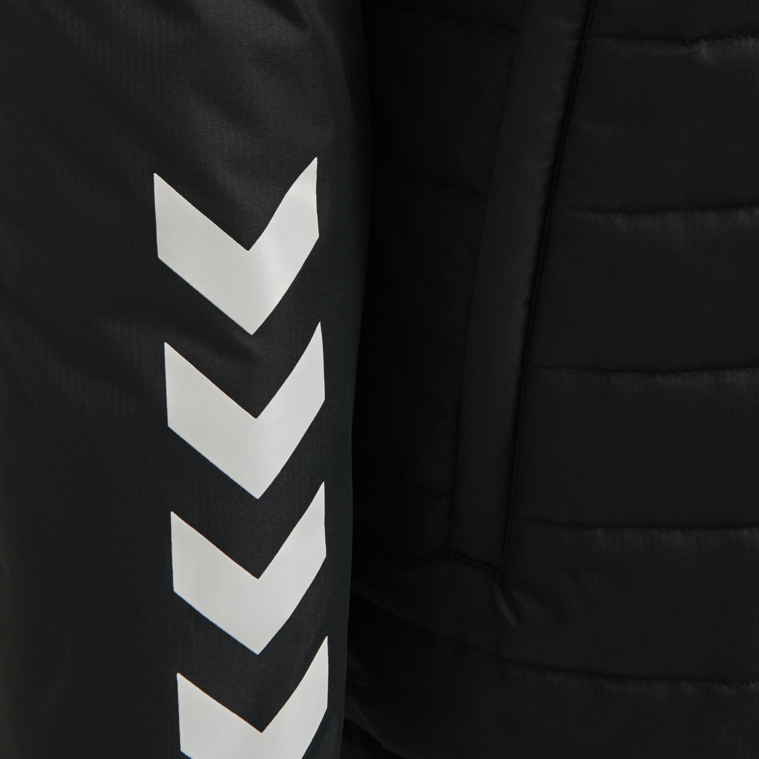 hmlPROMO KIDS BENCH JACKET, BLACK, packshot