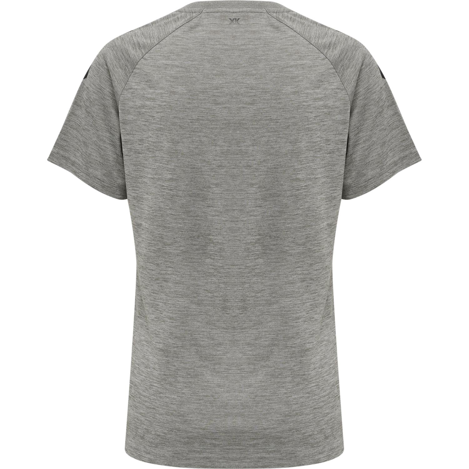 hmlCORE XK CORE POLY TEE  S/S WOMAN, GREY MELANGE, packshot