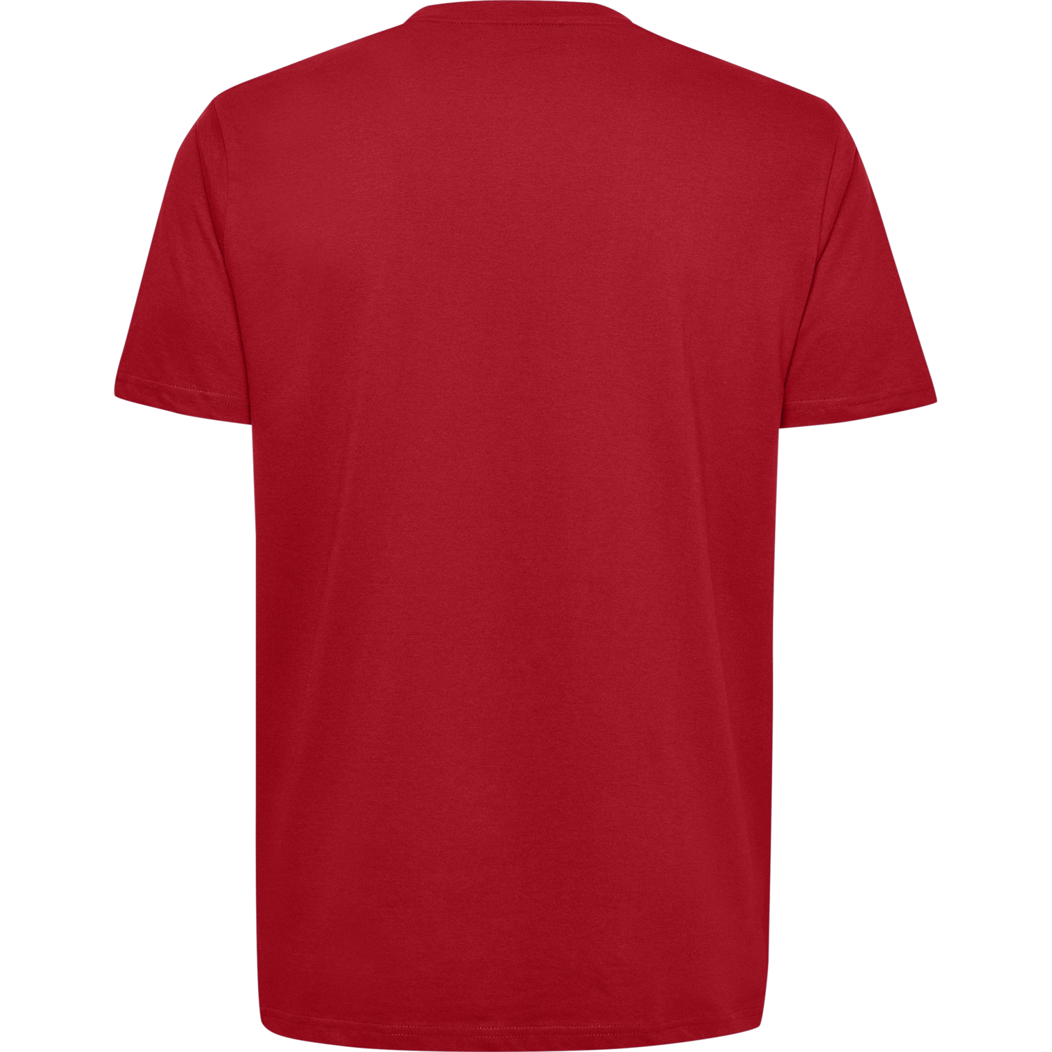 HMLGO COTTON LOGO T-SHIRT S/S, TRUE RED, packshot