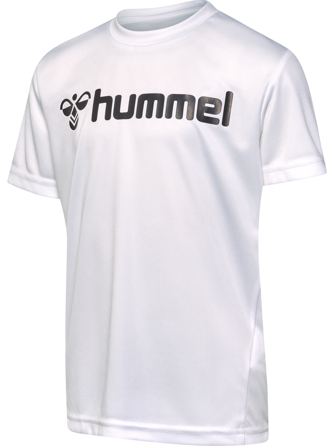 hmlLOGO JERSEY S/S KIDS, WHITE, packshot