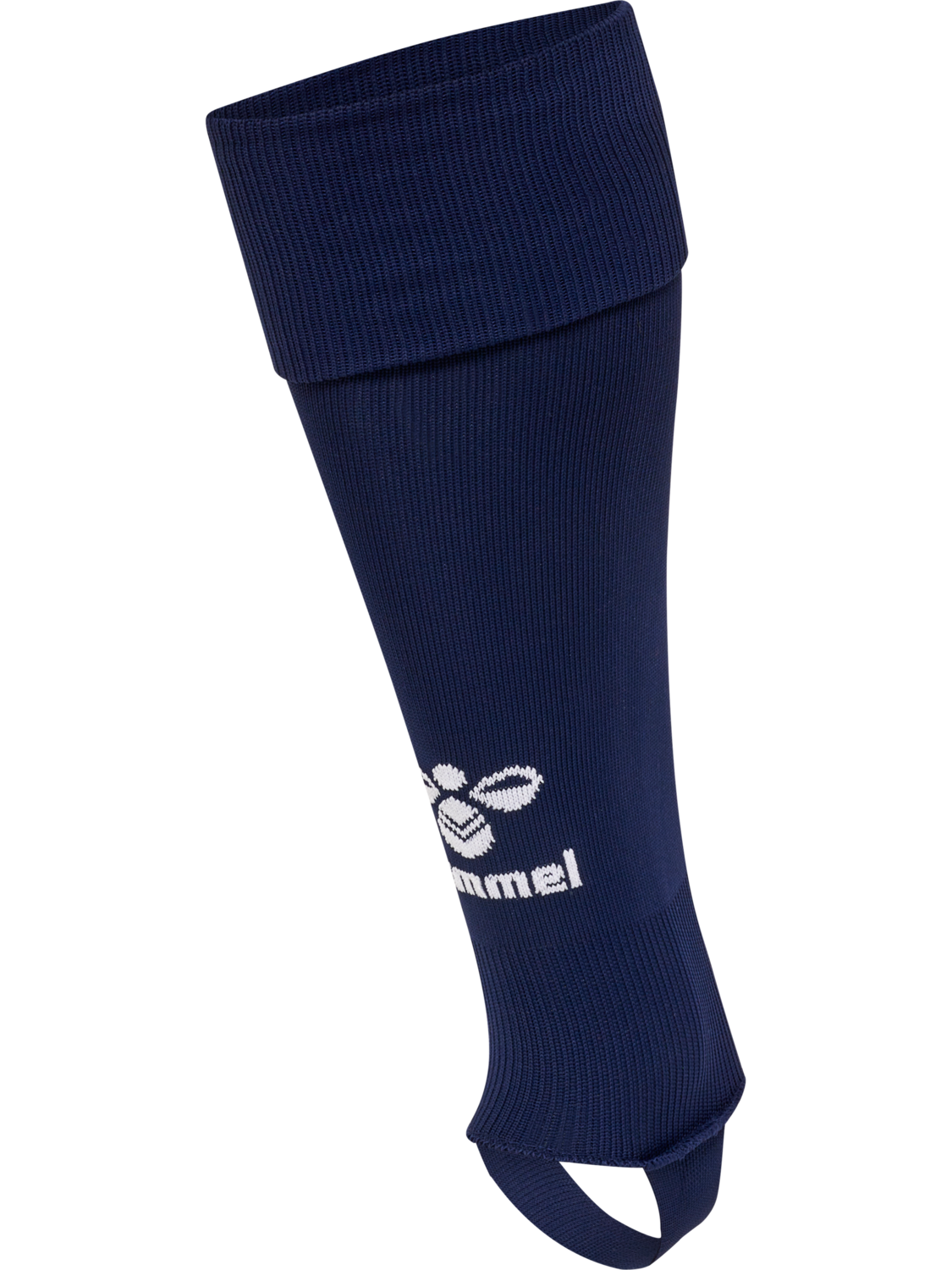 hmlESSENTIAL FOOTBALL STIRRUP, MARINE/WHITE, packshot