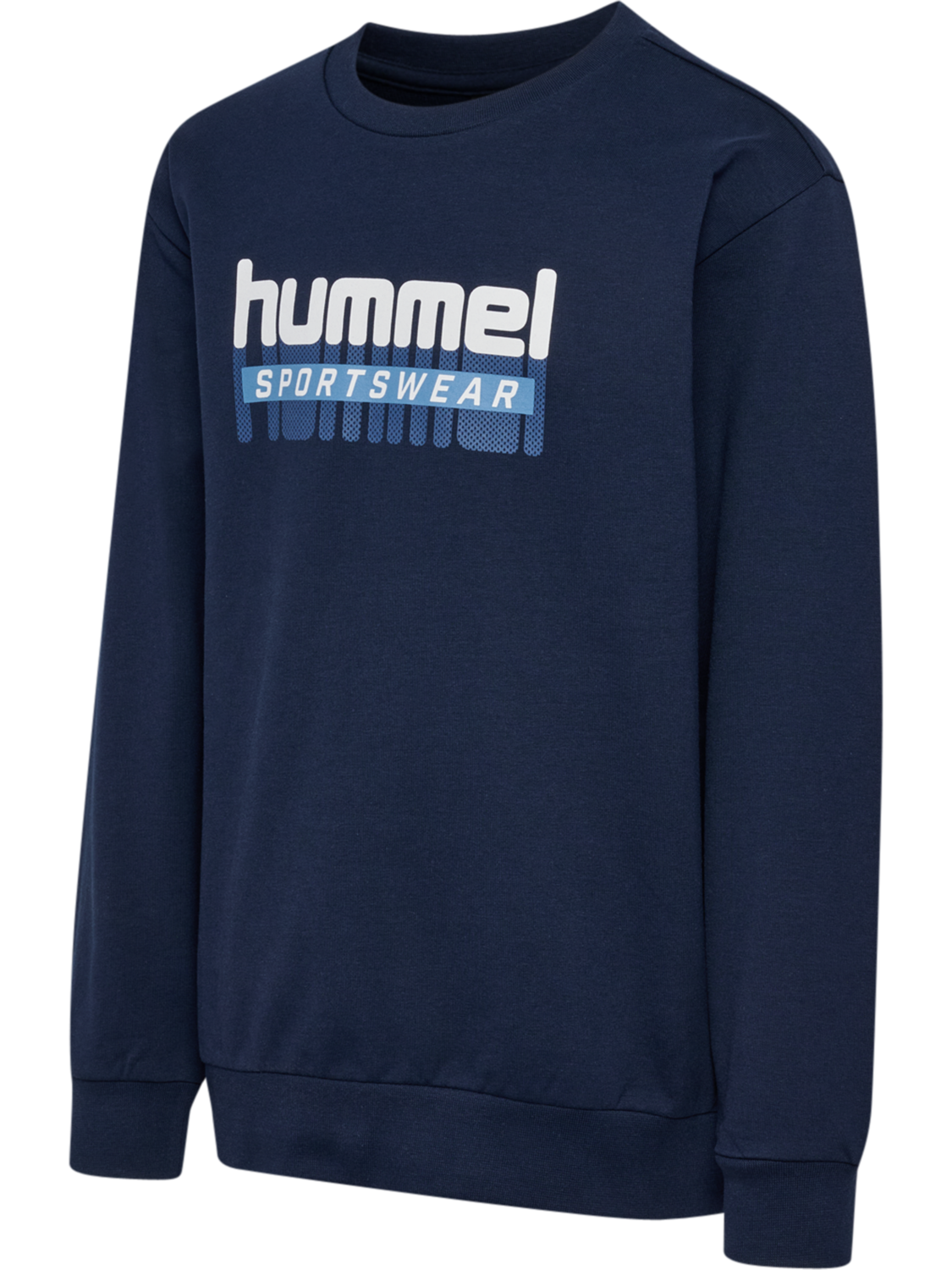 hmlTUKAS SWEATSHIRT, BLACK IRIS, packshot