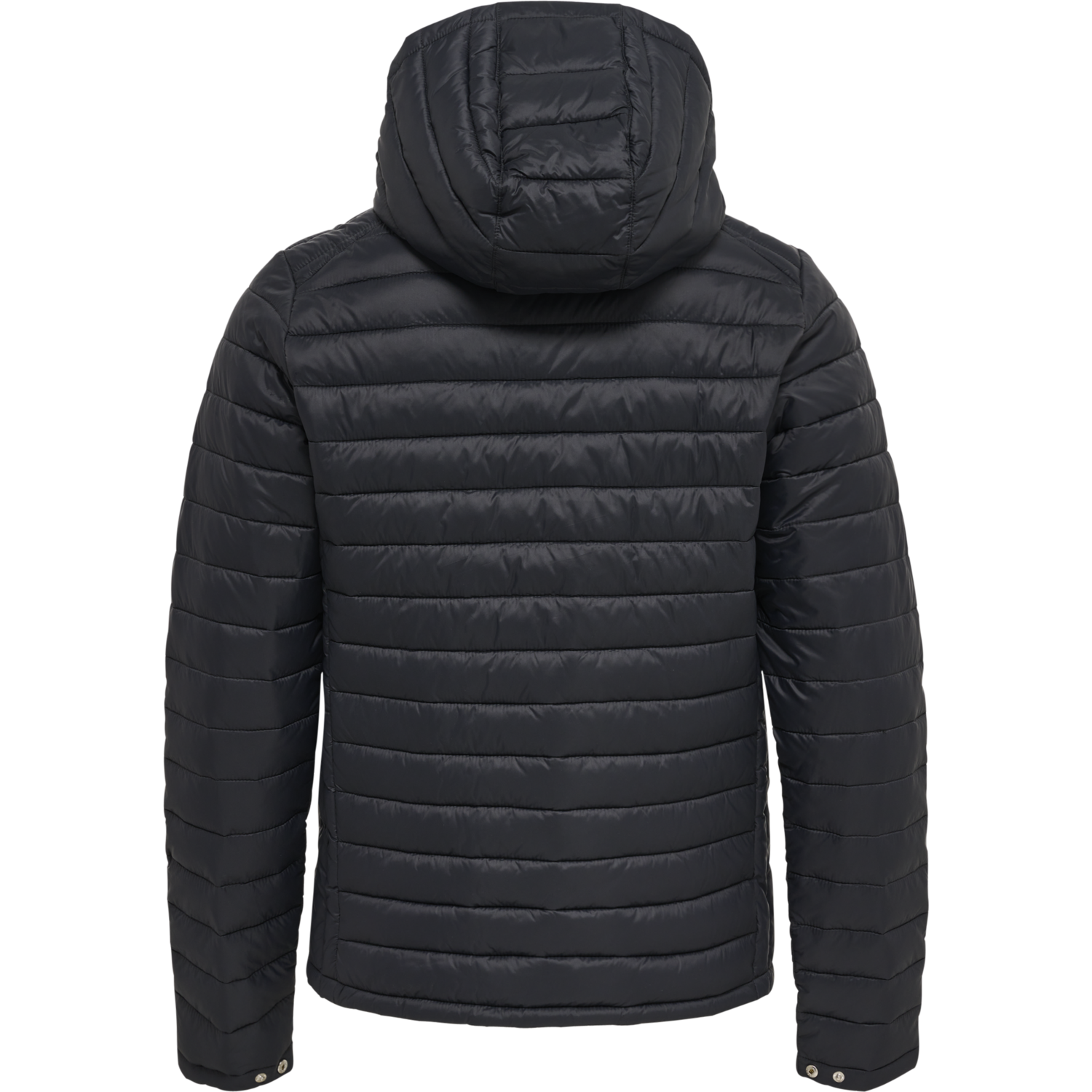 hmlRED QUILTED HOOD JACKET, BLACK, packshot