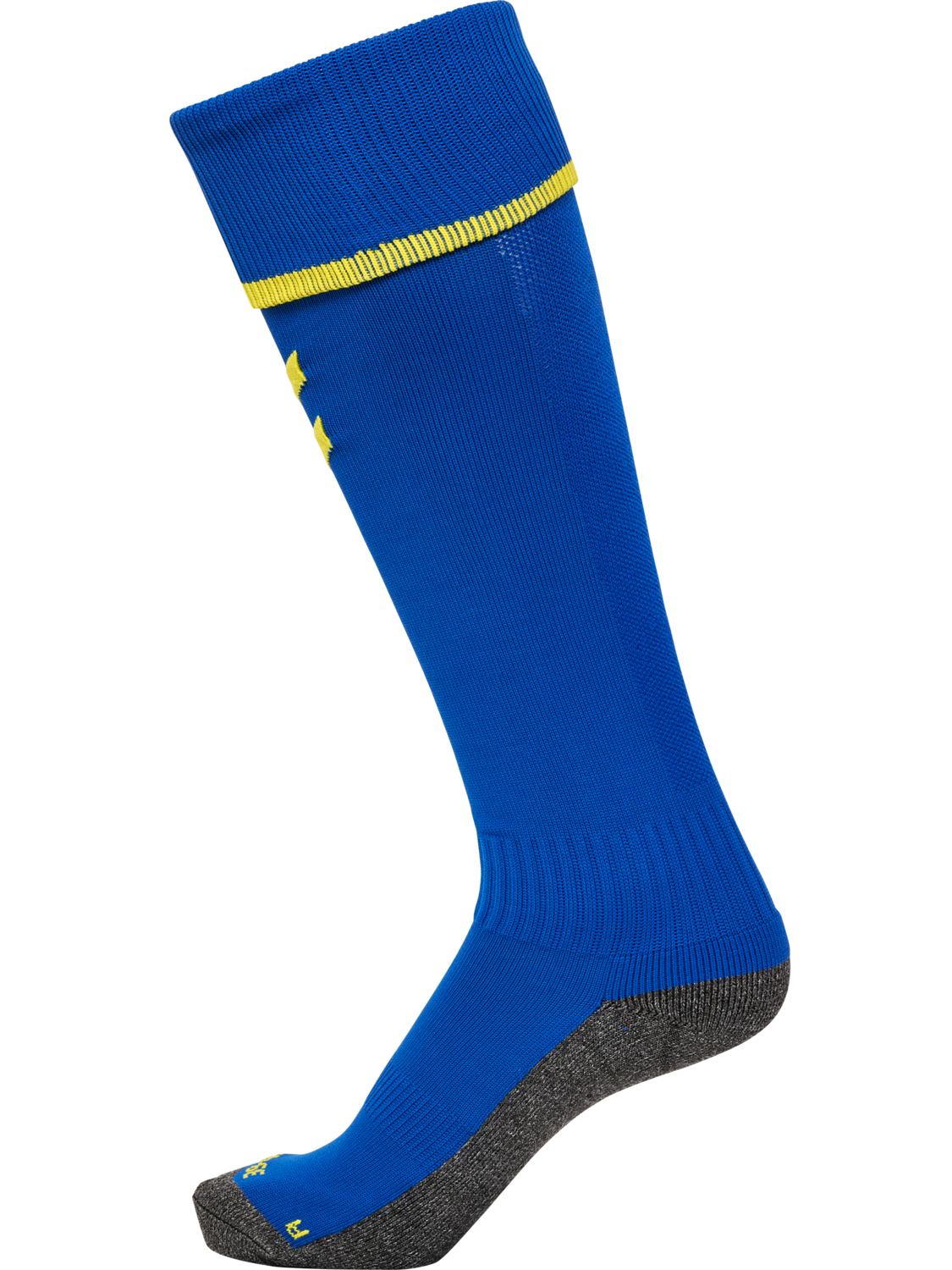 hmlCORE FOOTBALL SOCKS, TRUE BLUE/BLAZING YELLOW, packshot