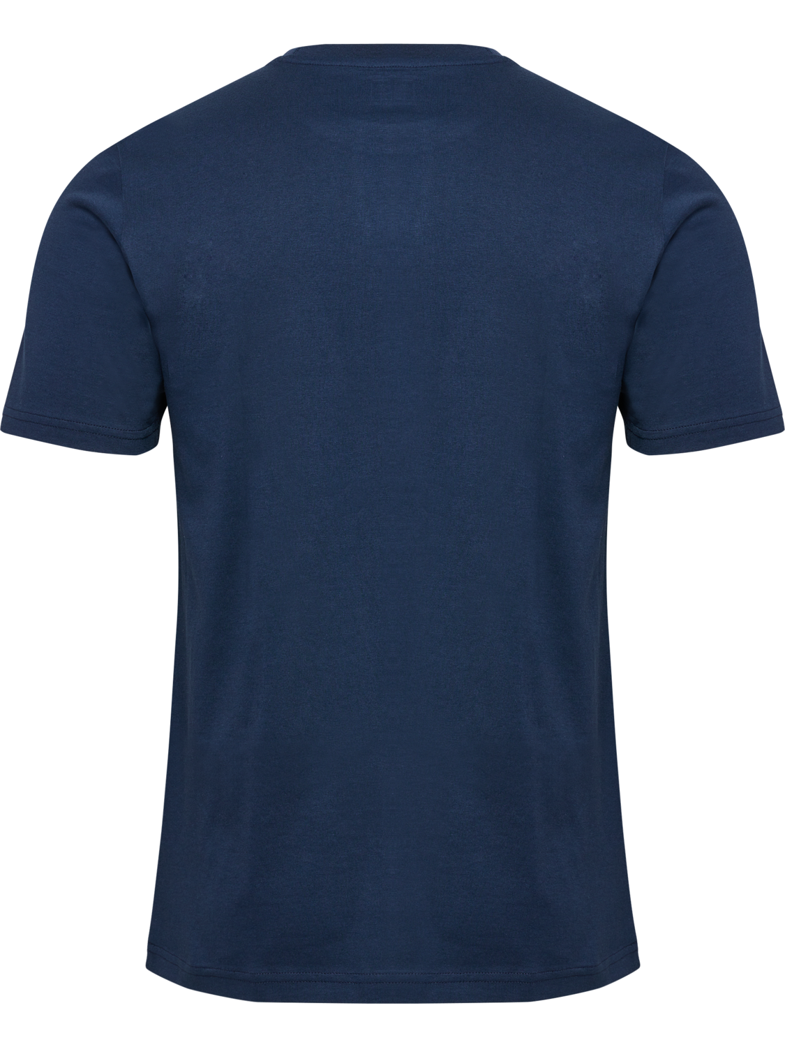 hmlELEMENTAL LOGO COTTON TEE, DRESS BLUES, packshot