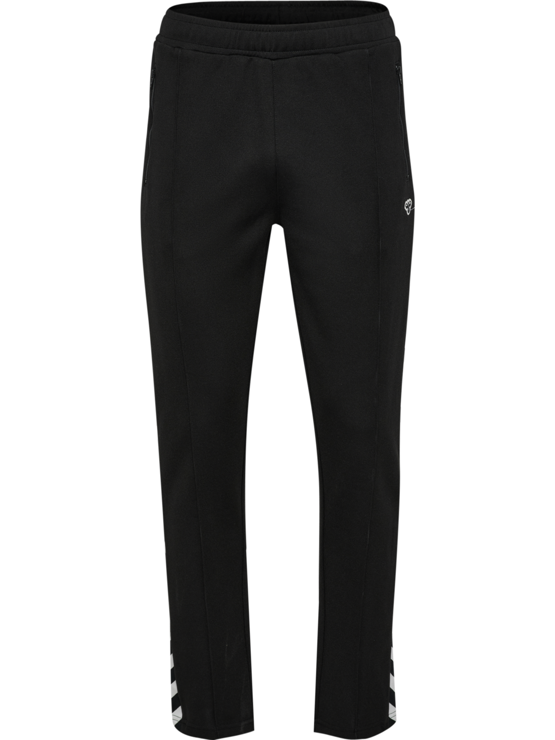 hmlARCHIVE REGULAR POLY PANTS, BLACK, packshot