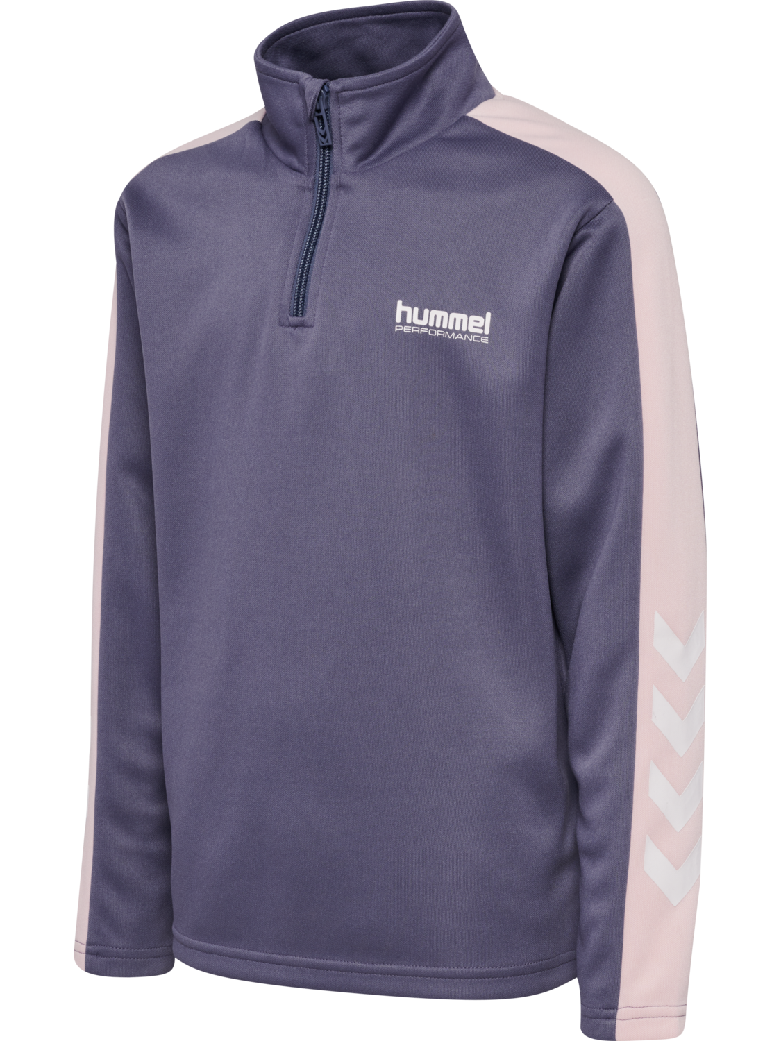 hmlJR GOAL HALFZIP, HERON, packshot