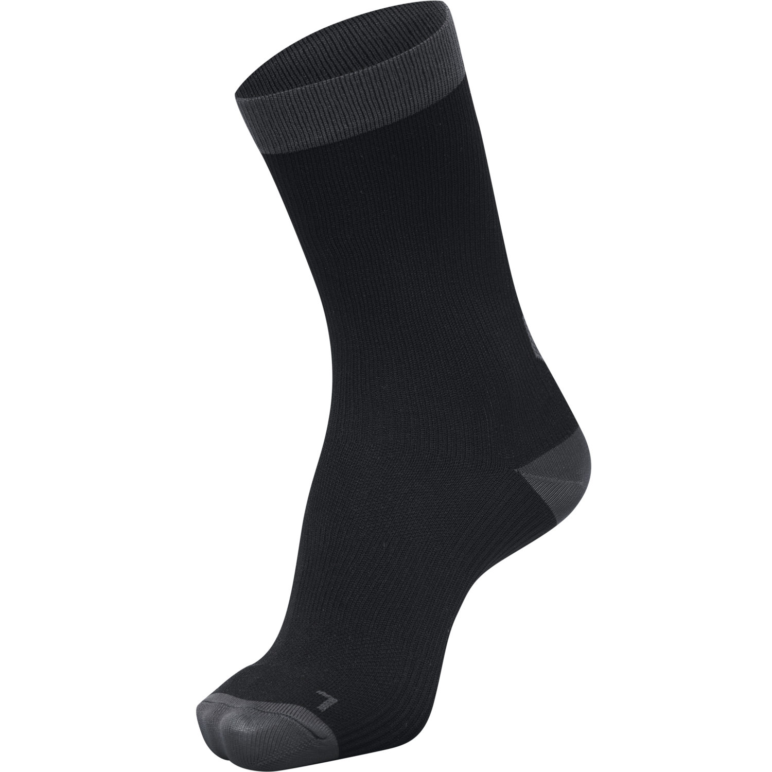 ELEMENT INDOOR SPORT SOCK 2 PACK, BLACK/ASPHALT, packshot