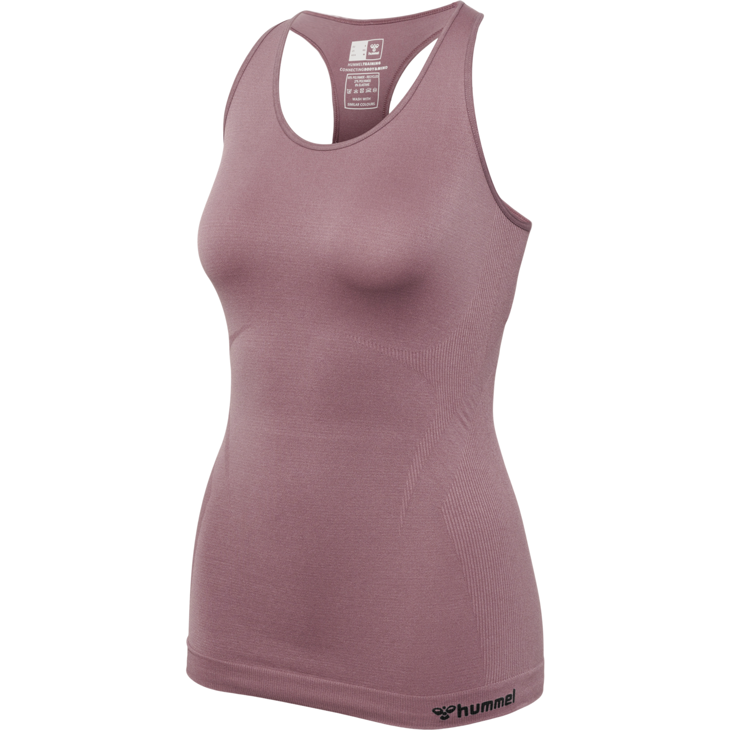 hmlTIF SEAMLESS TOP, ROSE TAUPE, packshot