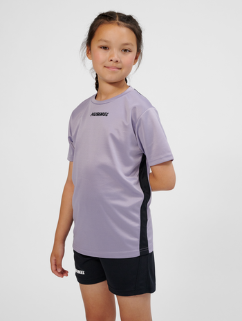 hmlMULTI PL JERSEY KIDS, LAVENDER GRAY, model