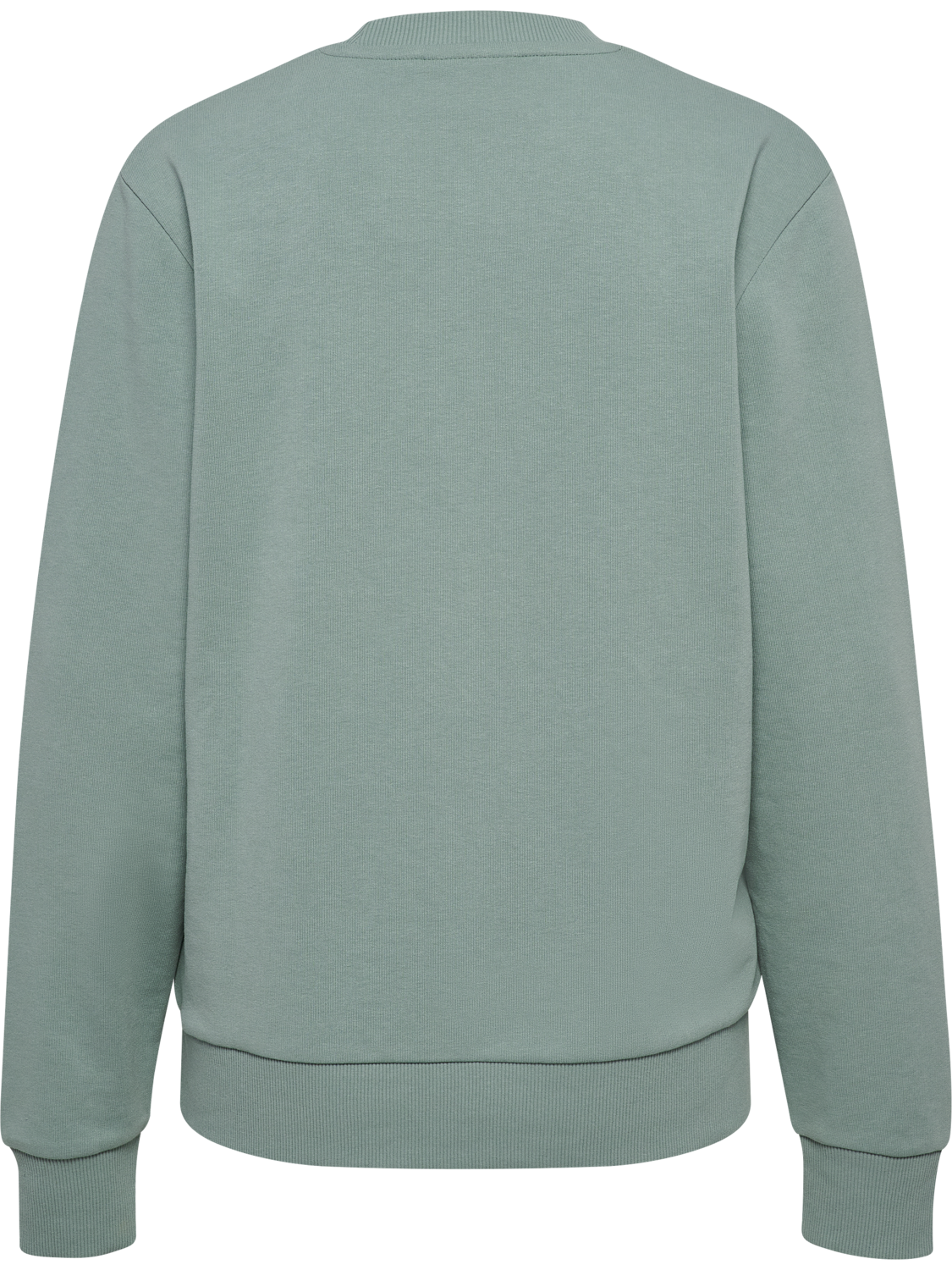 hmlPULSE W SWEAT CREWNECK, CHINOIS GREEN, packshot