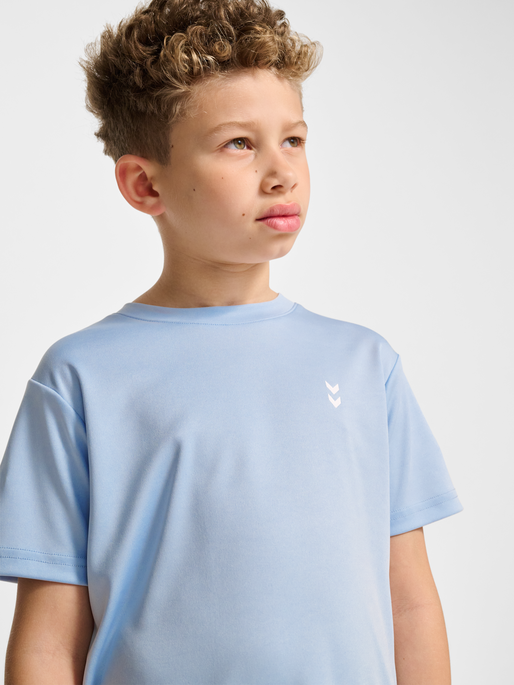 hmlJR PULSE TRAINING T-SHIRT, SKYWAY, model