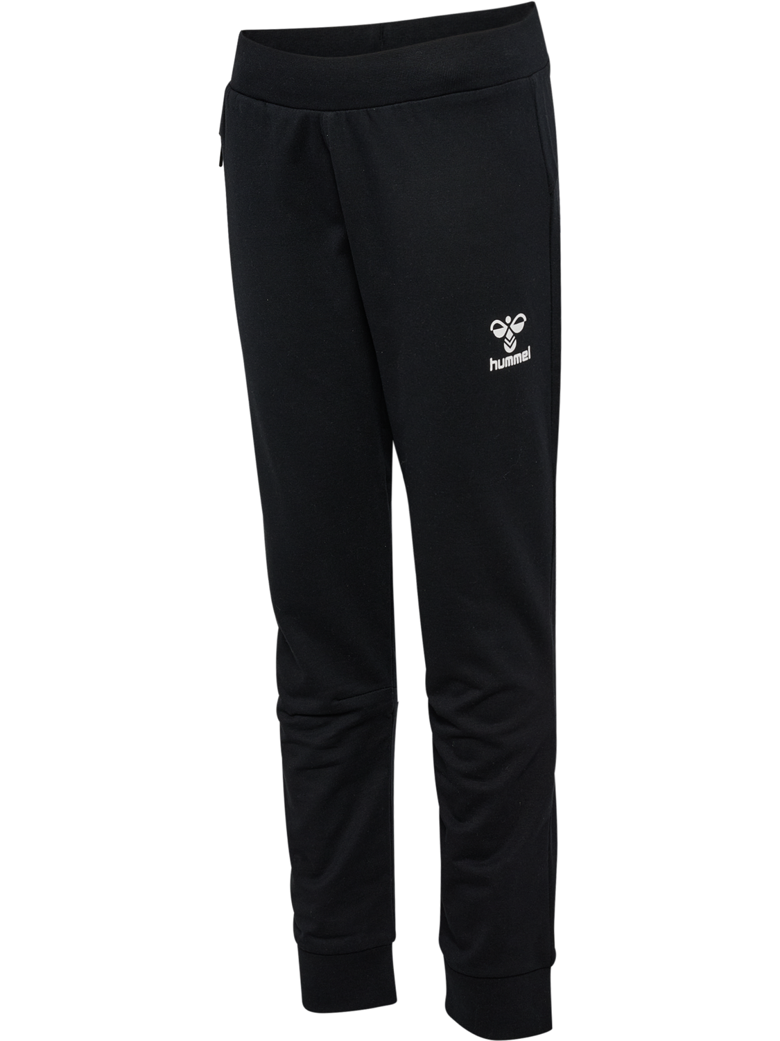 hmlON ADJUST WAIST PANTS, BLACK, packshot