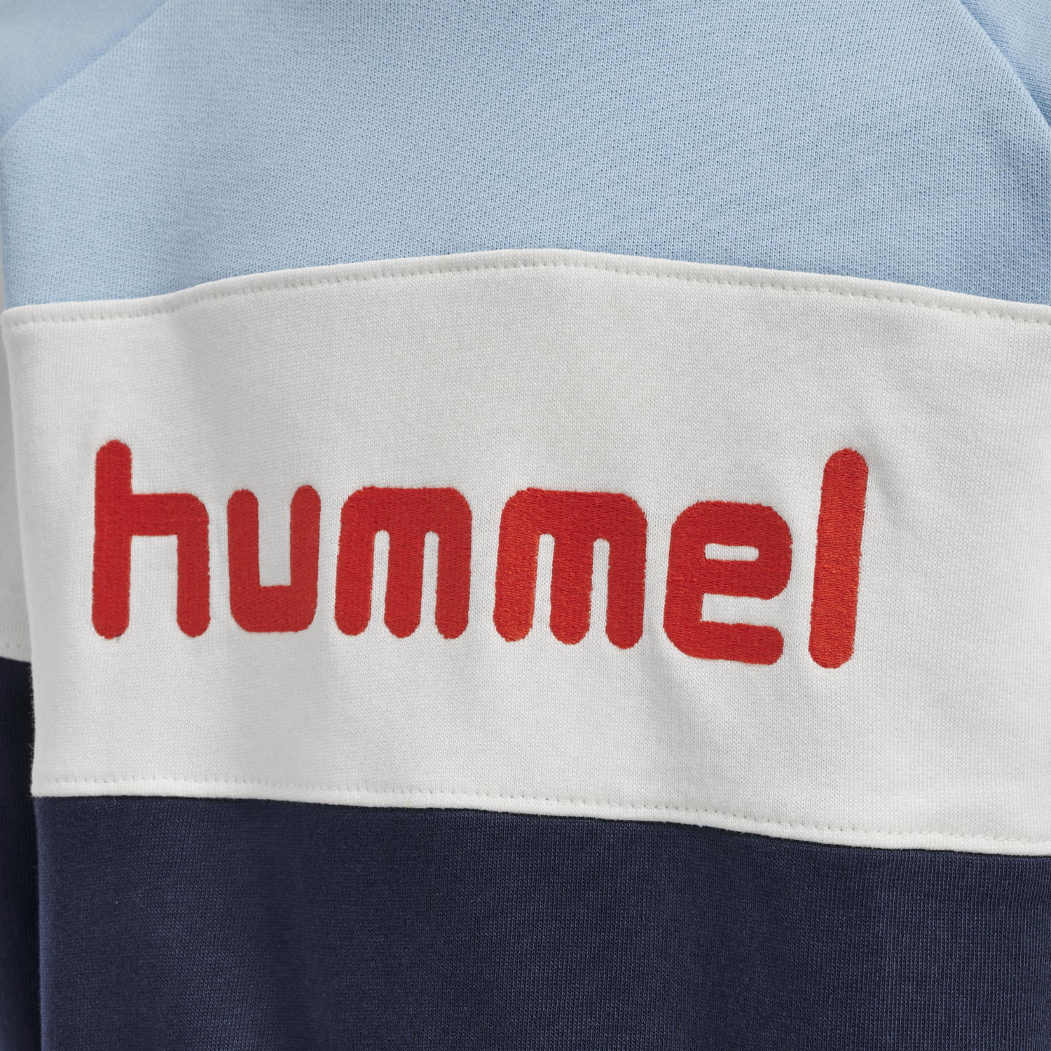 hmlCLAES SWEATSHIRT, AIRY BLUE, packshot