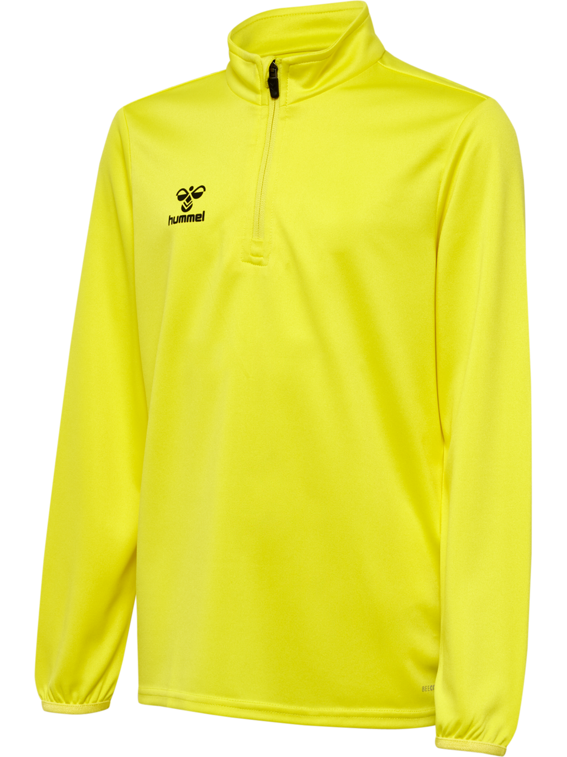 hmlESSENTIAL HALF-ZIP KIDS, BLAZING YELLOW, packshot