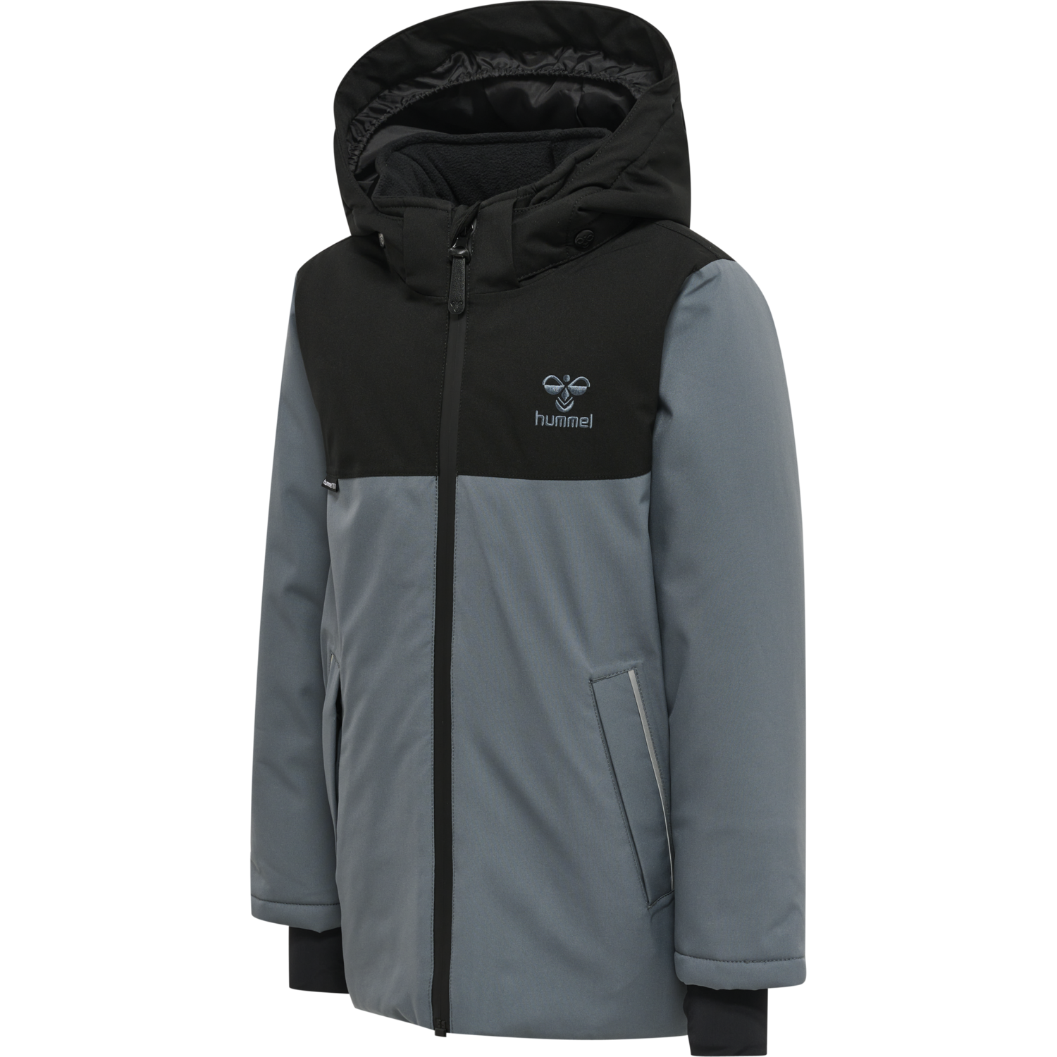 hmlLOGAN TEX JACKET, STORMY WEATHER, packshot