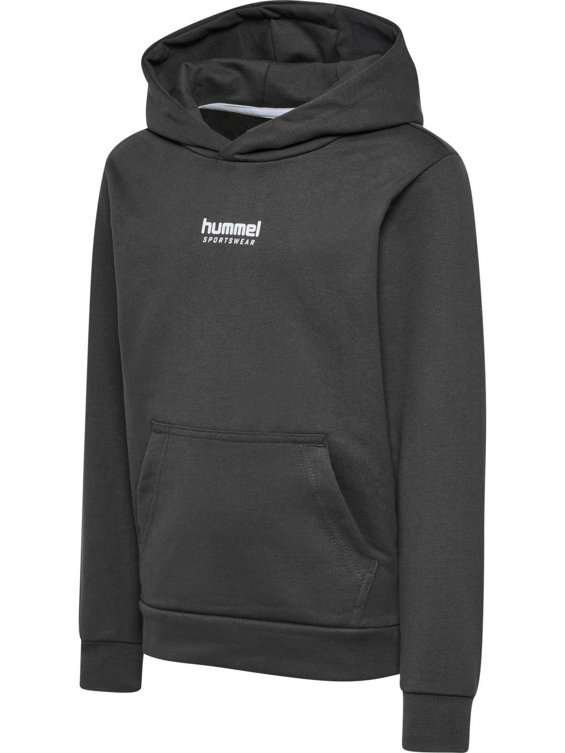 hmlCUA HOODIE, FORGED IRON, packshot