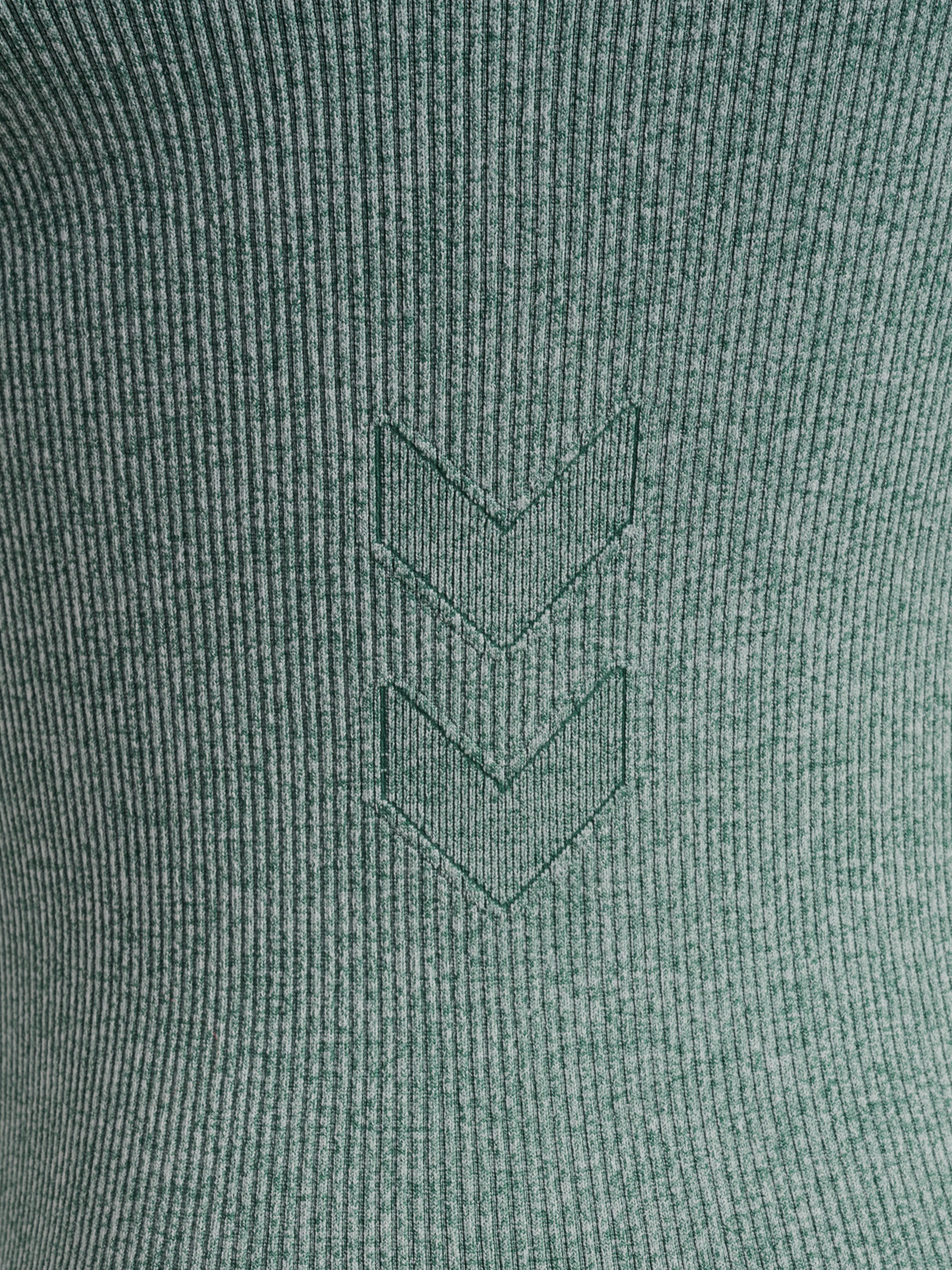 hmlYOGA SEAMLESS RIB TOP, CHINOIS GREEN MELANGE, packshot