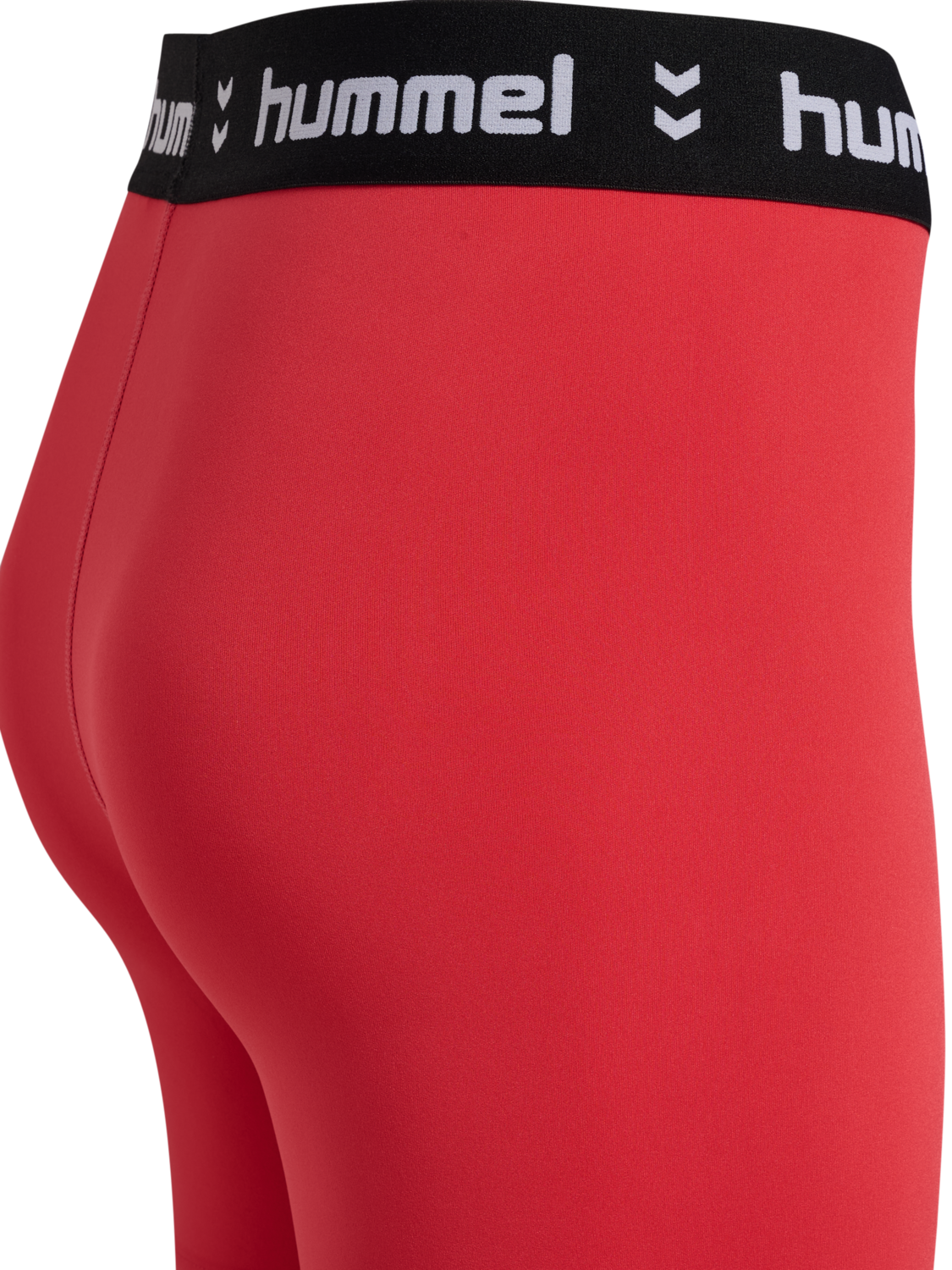 hmlPULSE MID WAIST SHORT TIGHTS, CAYENNE, packshot