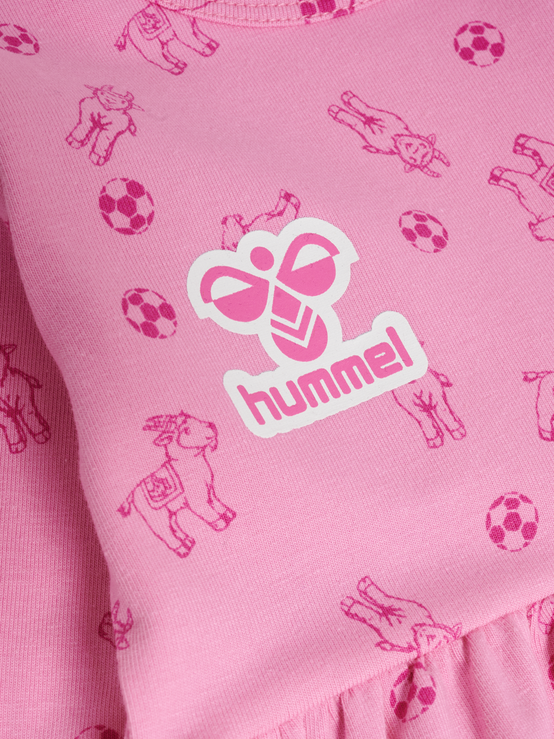 1FCK 23/24 BABY AOP DRESS L/S, ROSEBLOOM, packshot