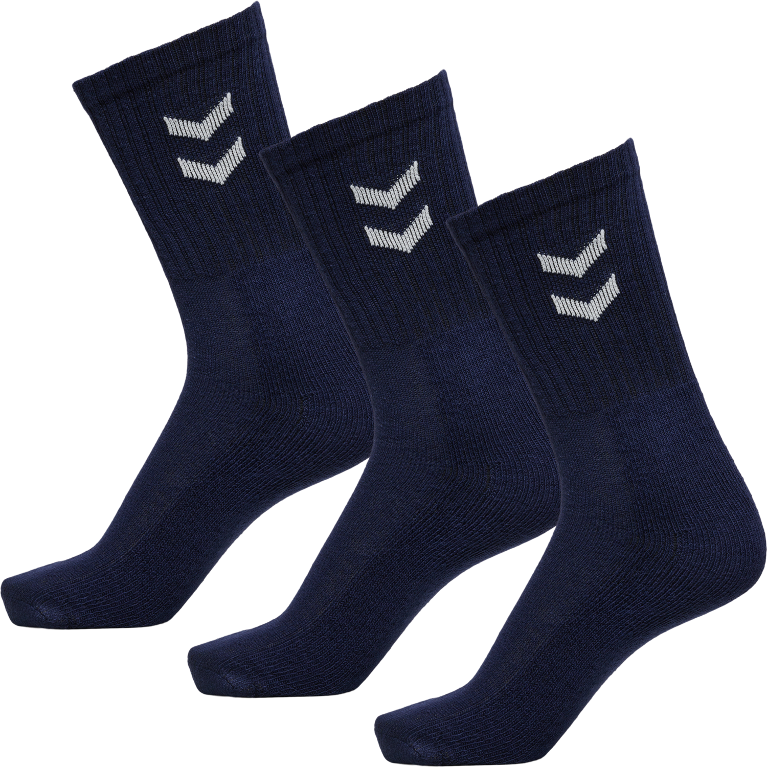 3-Pack Basic Sock, MARINE, packshot