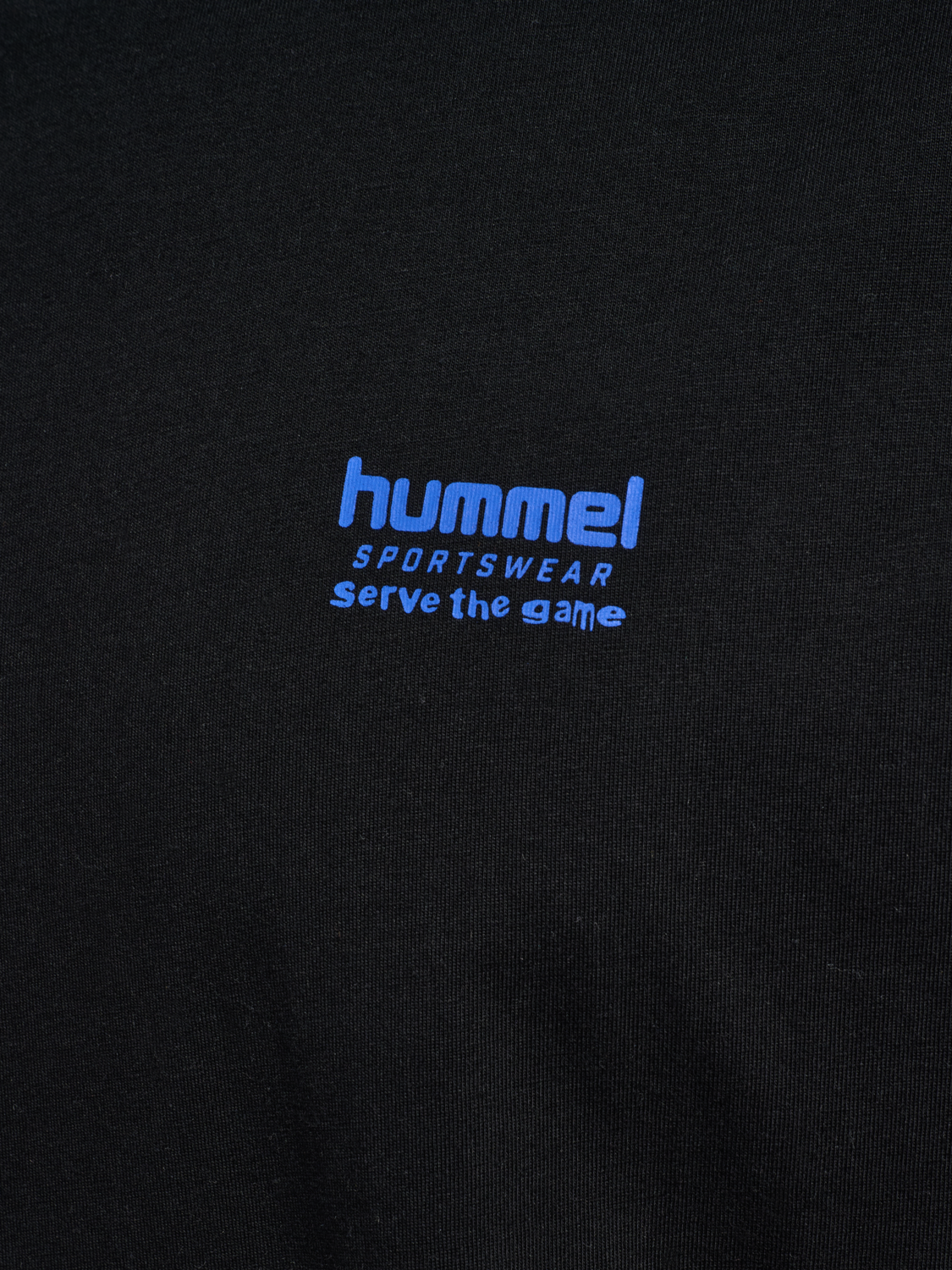 hmlLOOSE T-SHIRT S/S HSW FOOTBALL, BLACK, packshot