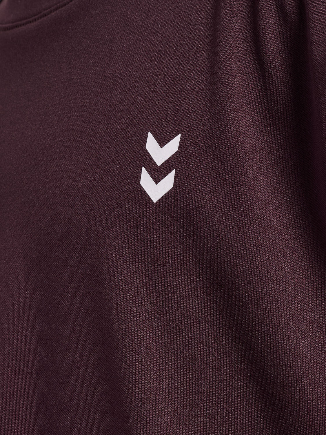 hmlJR PULSE TRAINING T-SHIRT, FUDGE, packshot