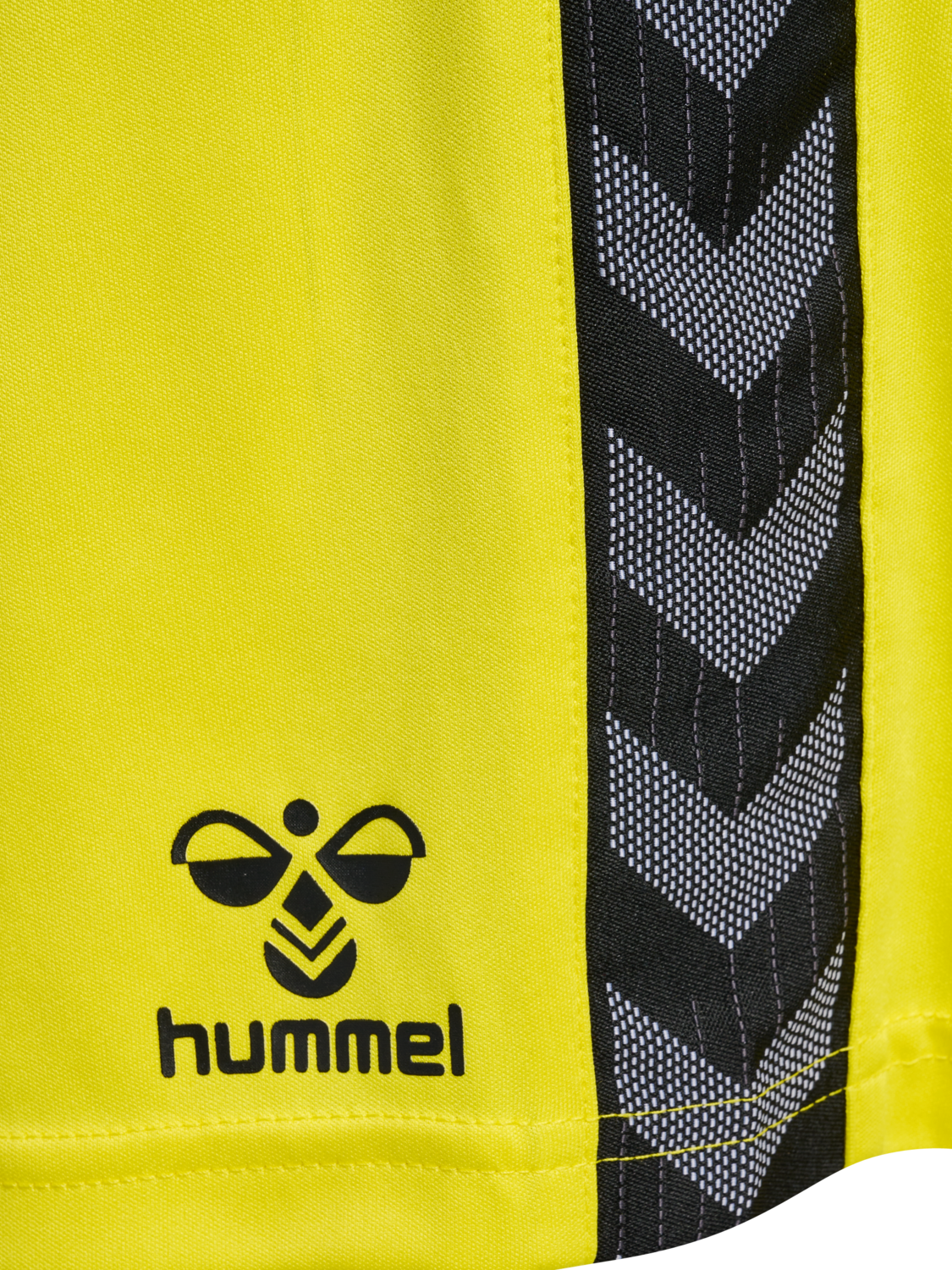 hmlAUTHENTIC PL SHORTS KIDS, BLAZING YELLOW, packshot