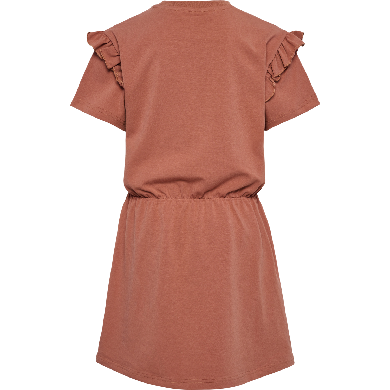 hmlJUMPY DRESS S/S, COPPER BROWN, packshot