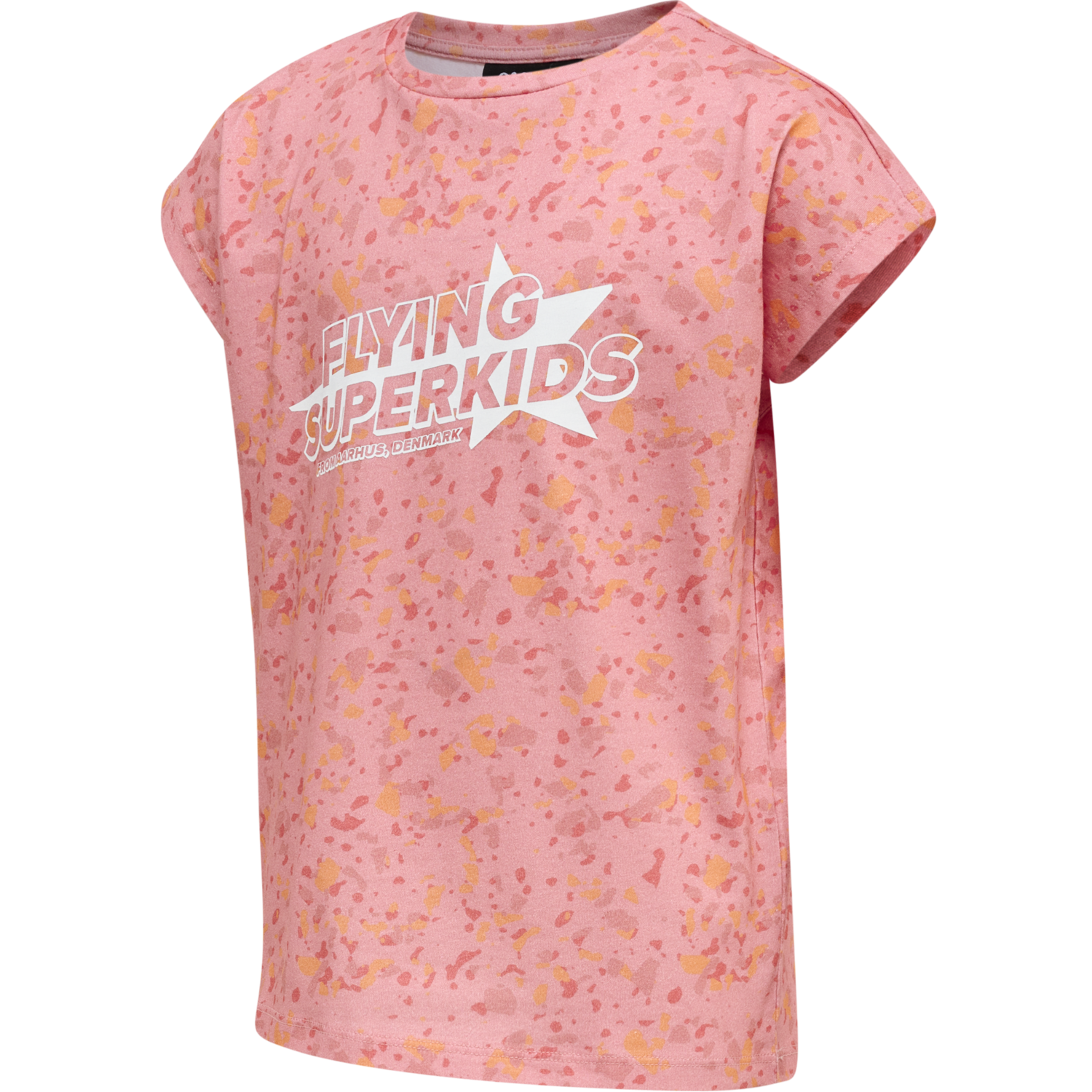 hmlFLYING DIEZ T-SHIRT S/S, BRIDAL ROSE, packshot