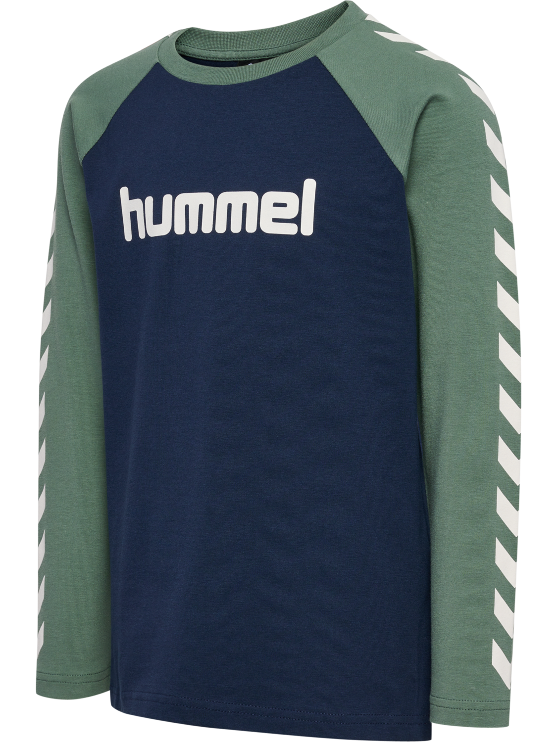 hmlBOYS T-SHIRT L/S, LAUREL WREATH, packshot