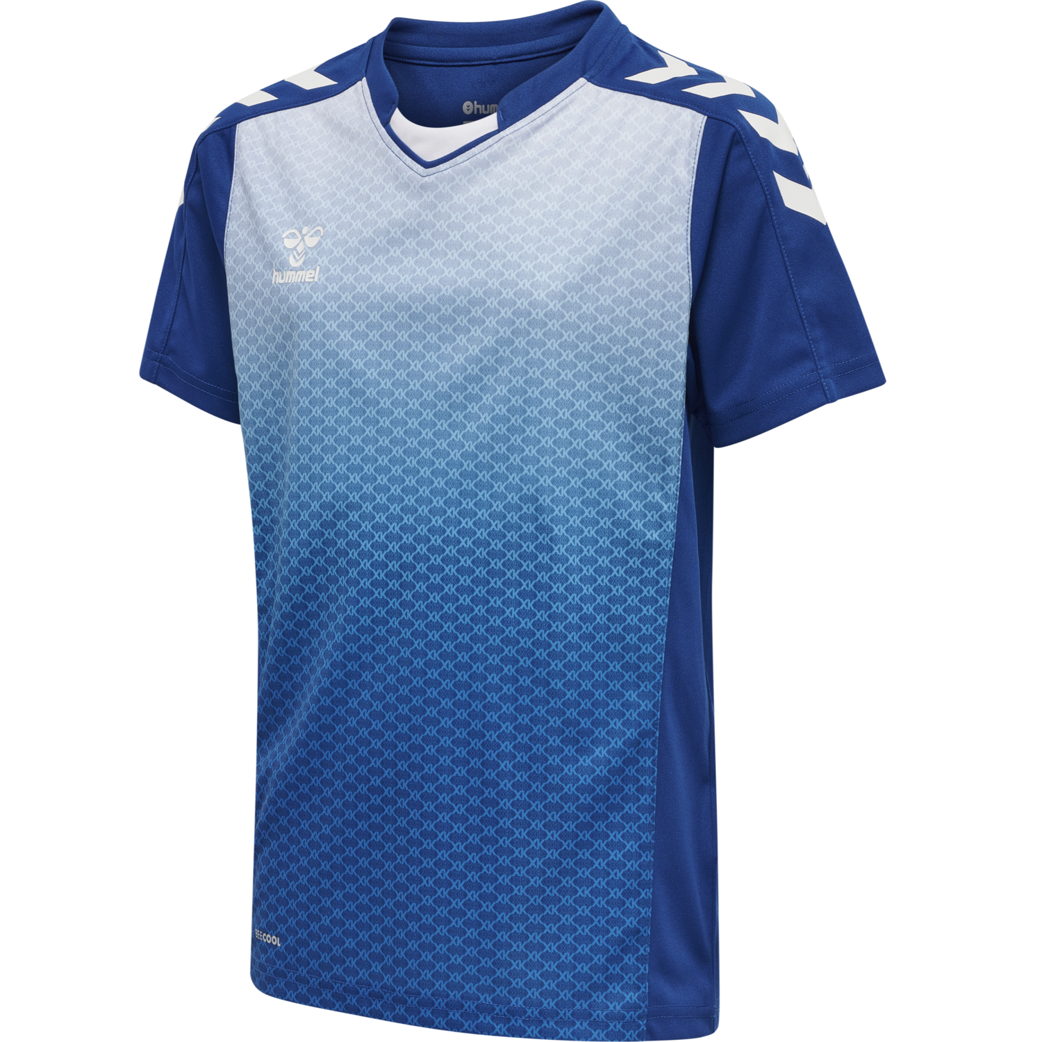 hmlCORE XK SUBLIMA JERSEY S/S KIDS, TRUE BLUE, packshot