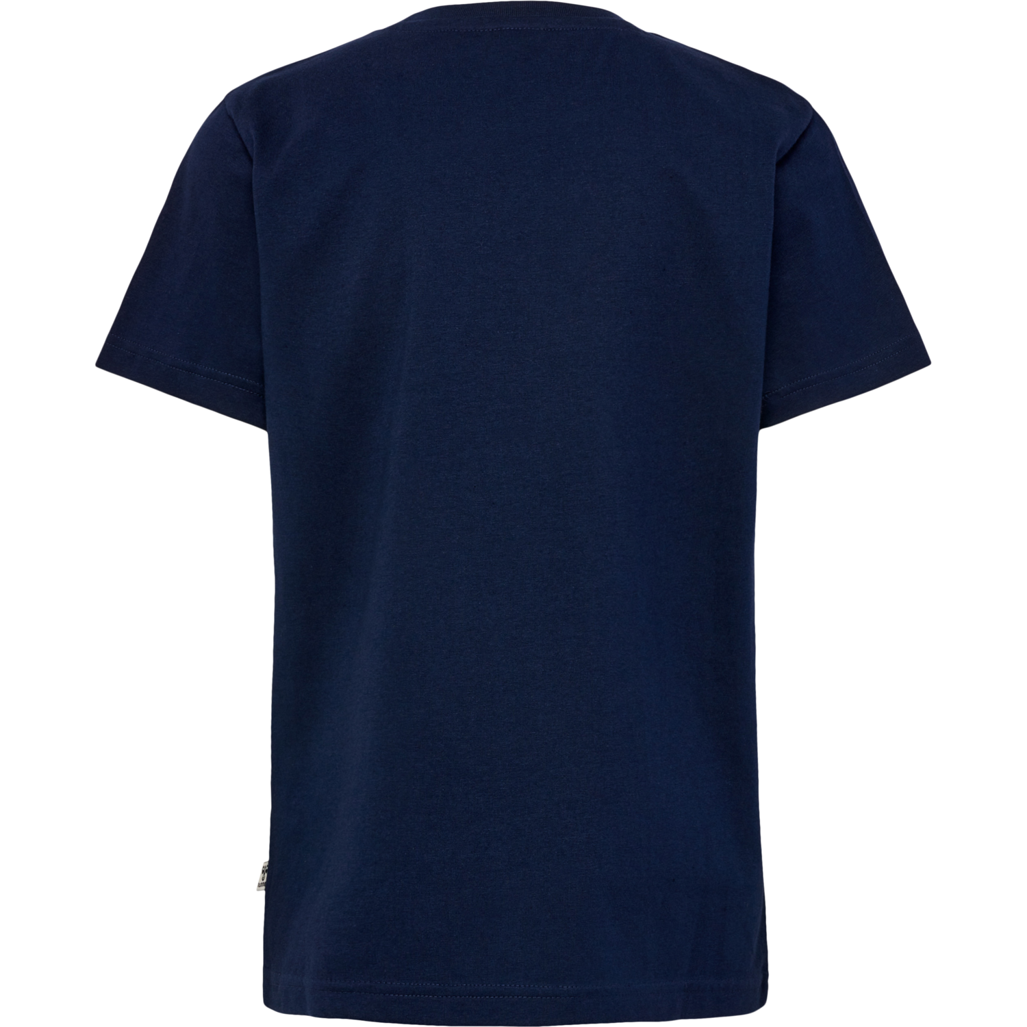 hmlTRES T-SHIRT S/S 2-PK, BLACK IRIS/GREY MELANGE, packshot