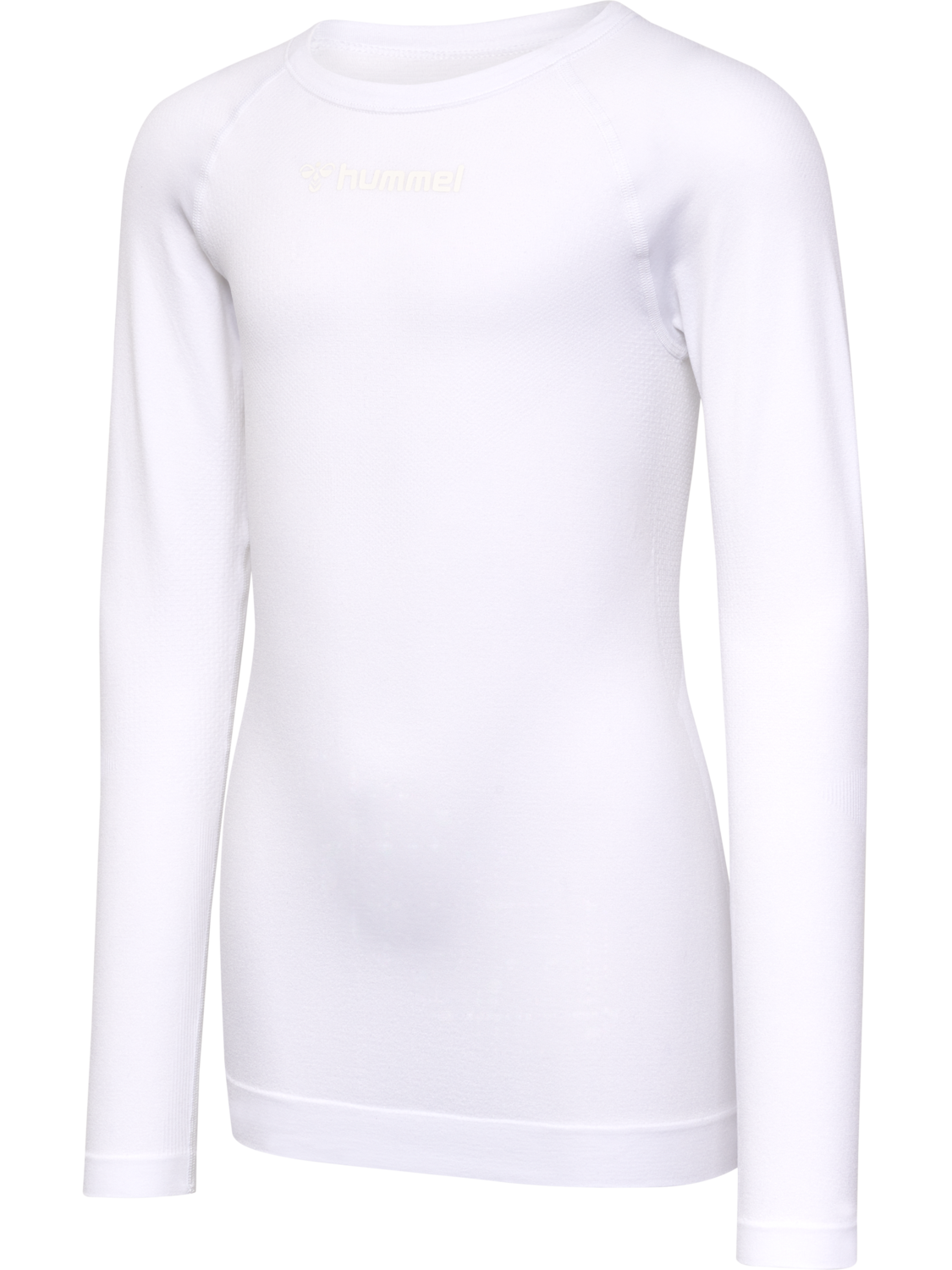 hmlBL COMFORT 2.0 TEE L/S KIDS, WHITE, packshot