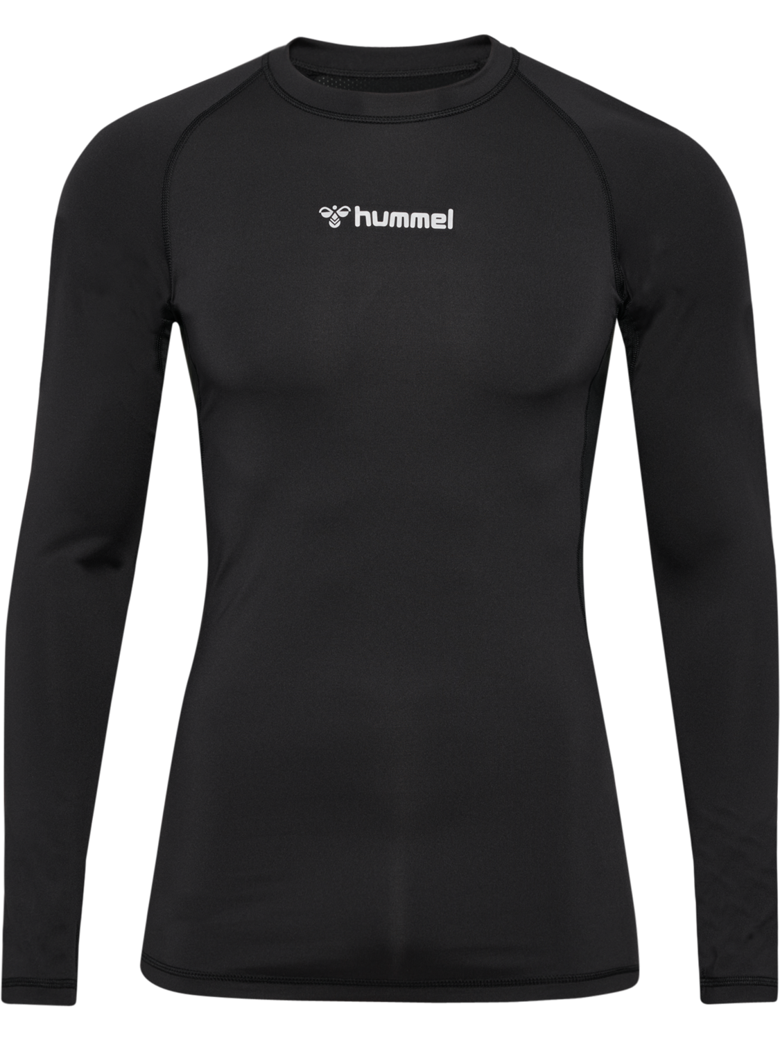 hmlBL PERFORMANCE TEE L/S, BLACK, packshot