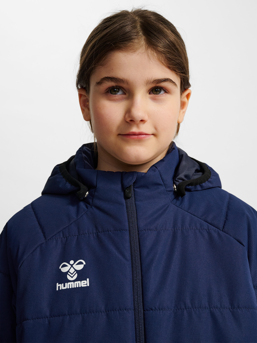 hmlLEAD 2.0 BENCH JACKET KIDS, MARINE, model