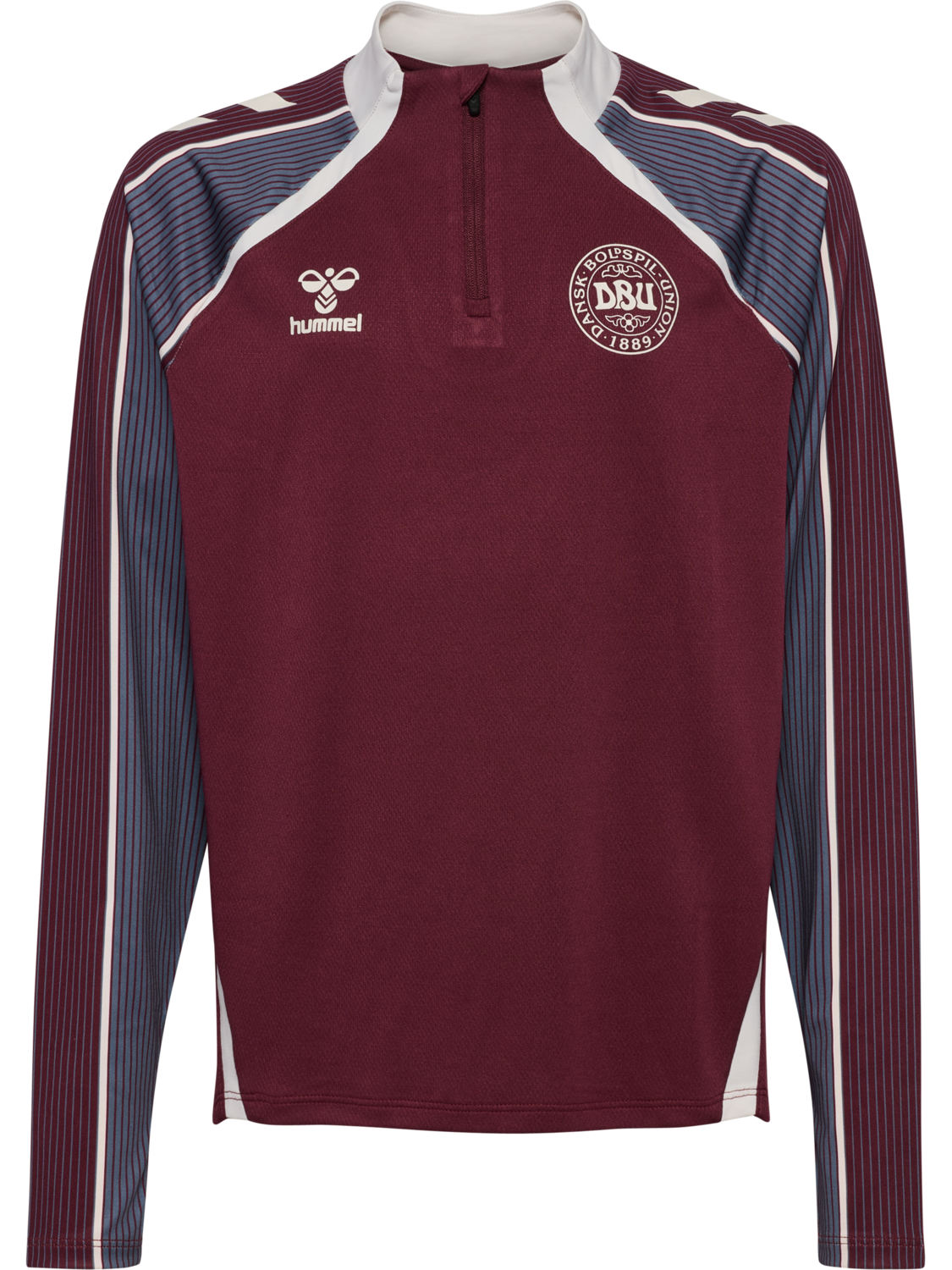 DBU WOMAN 25 PRE GAME HALF ZIP KIDS, MULTI COLOUR, packshot