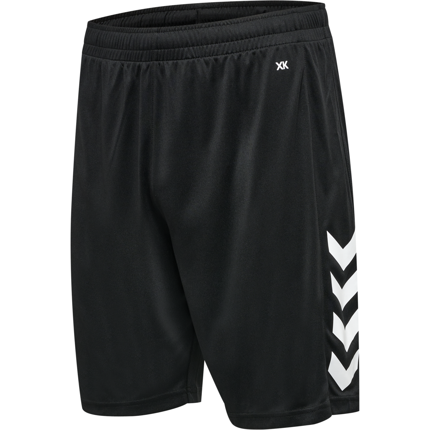 hmlCORE XK POLY SHORTS, BLACK, packshot