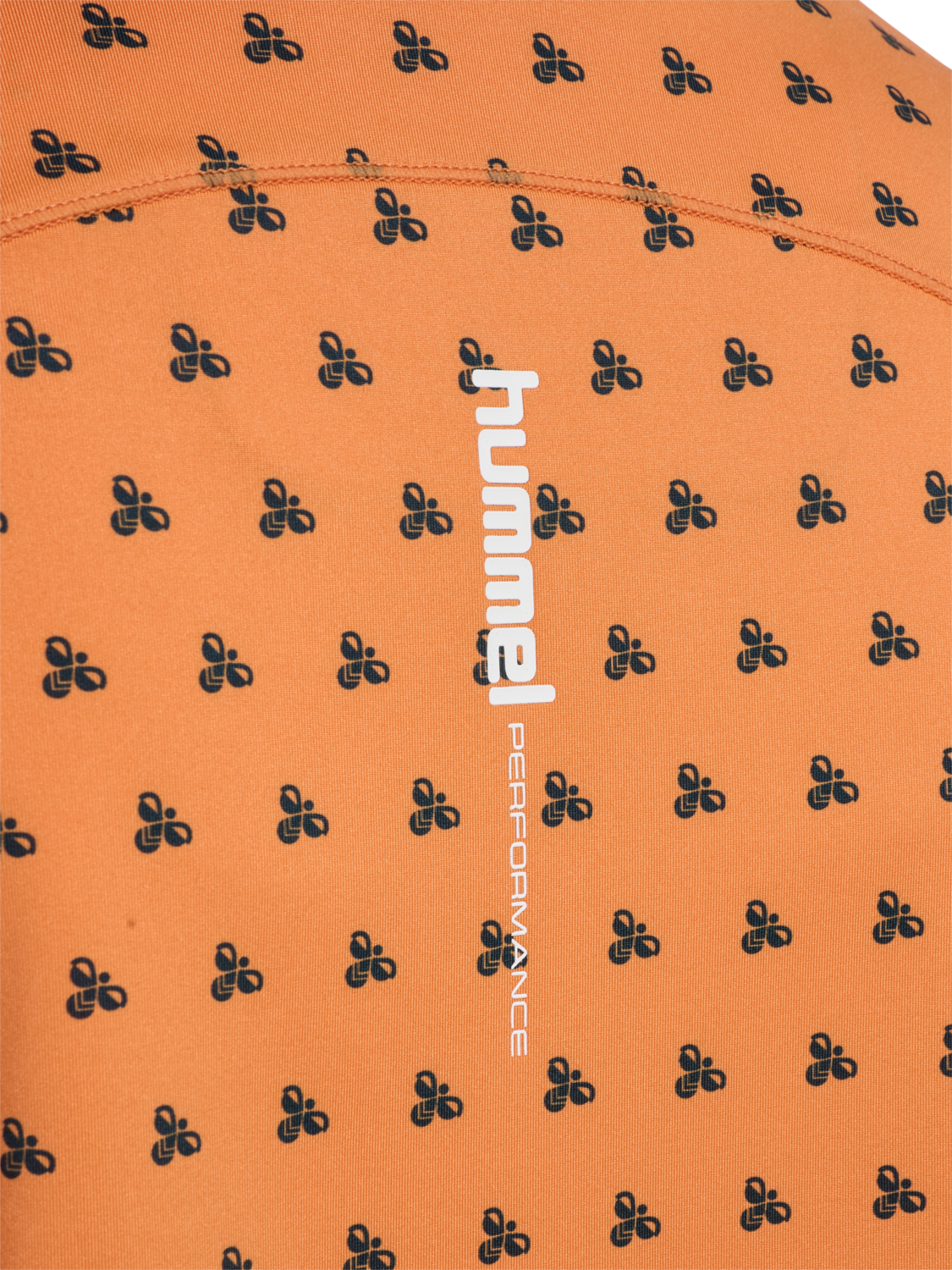 hmlFAST W T-SHIRT L/S, DUSTY ORANGE, packshot