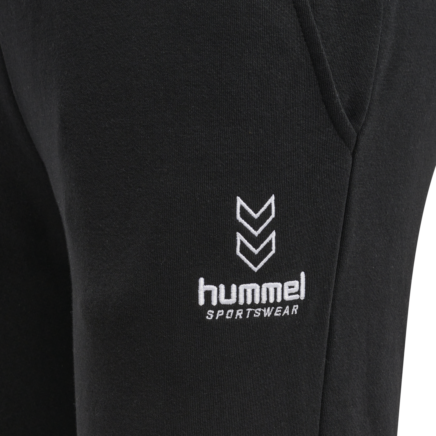 hmlOLIVIA REGULAR PANTS, BLACK, packshot