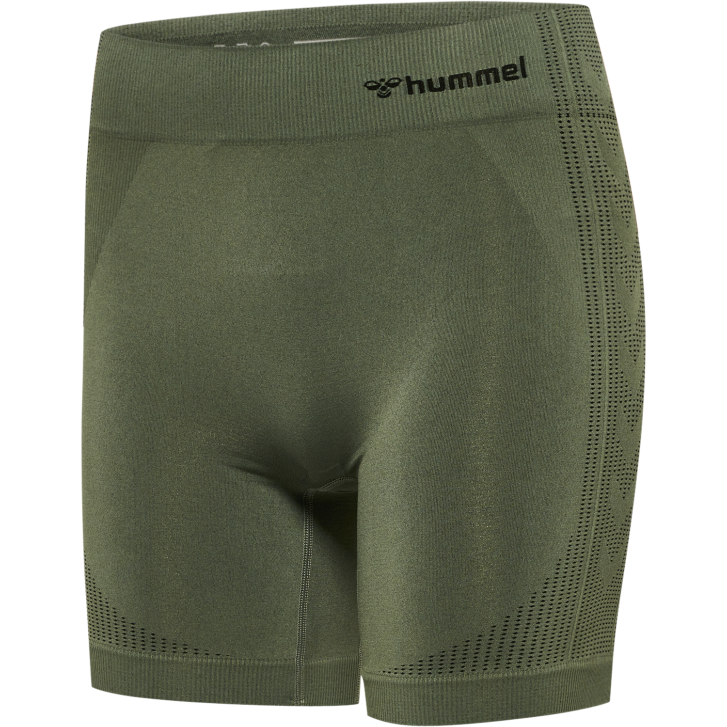 hmlMT SHAPING SEAMLESS MW SHORTS, THYME, packshot